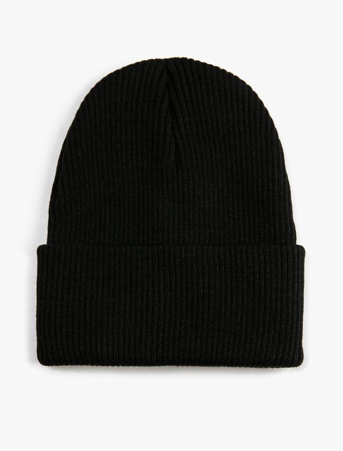 Kadın Lastikli Örgü Basic Bere