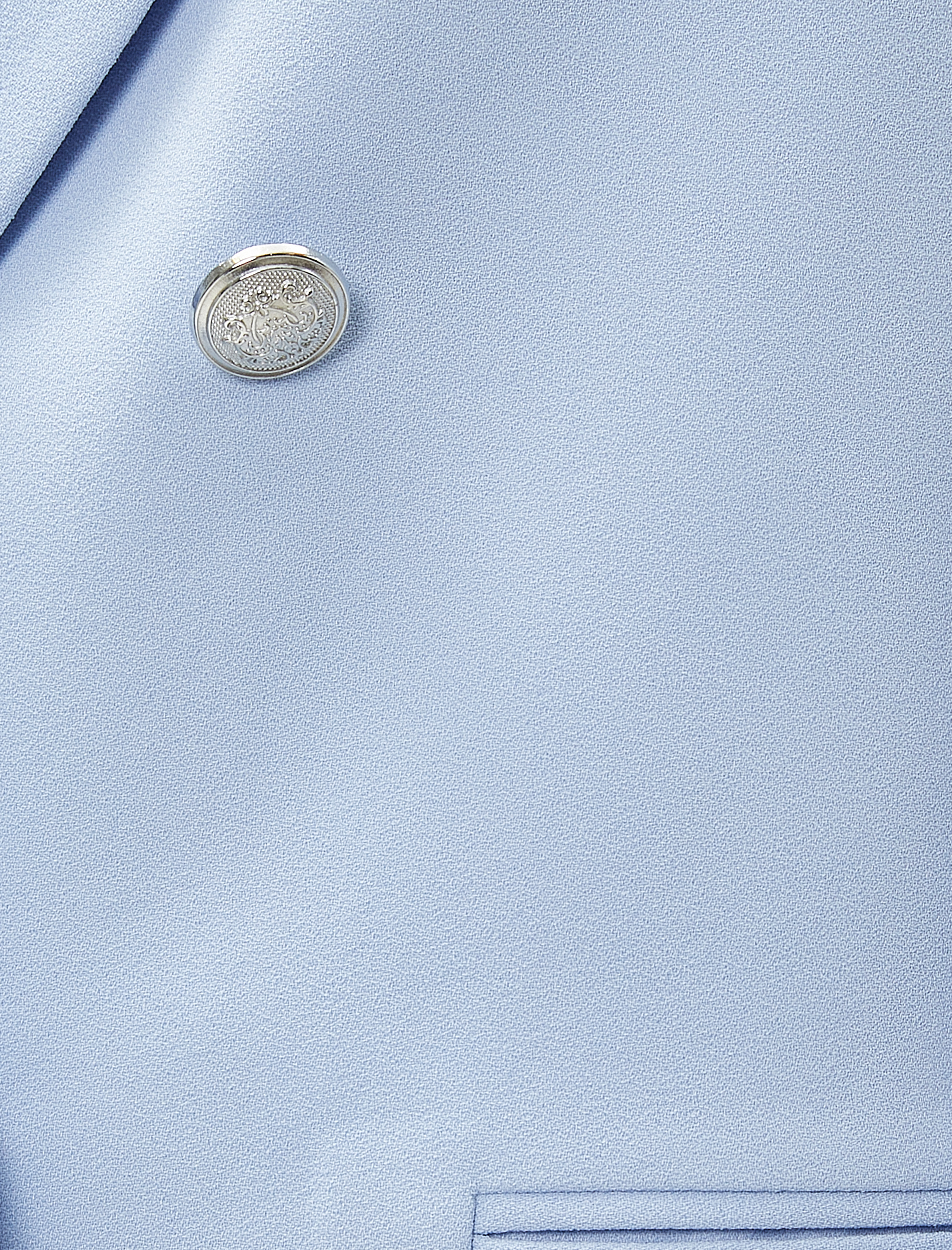   Kruvaze Blazer Ceket Arma Düğmeli