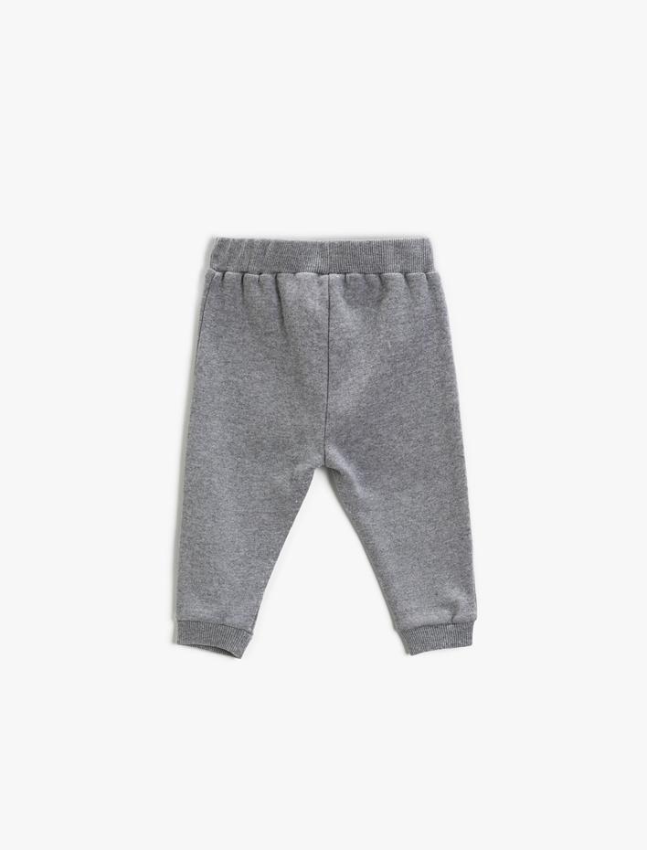 Erkek Bebek Disney Lisanslı Eşofman Altı Beli Lastikli