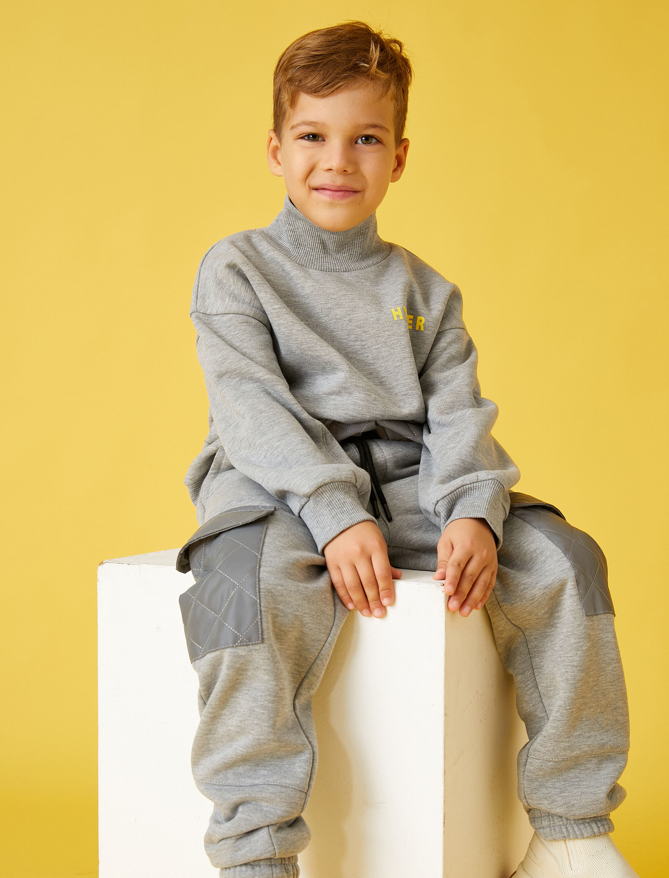  Erkek Çocuk Basic Kargo Jogger Eşofman Altı