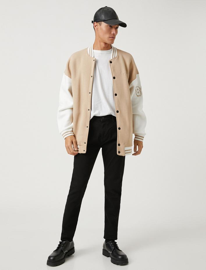  Skinny Fit Kot Pantolon - Michael Jean