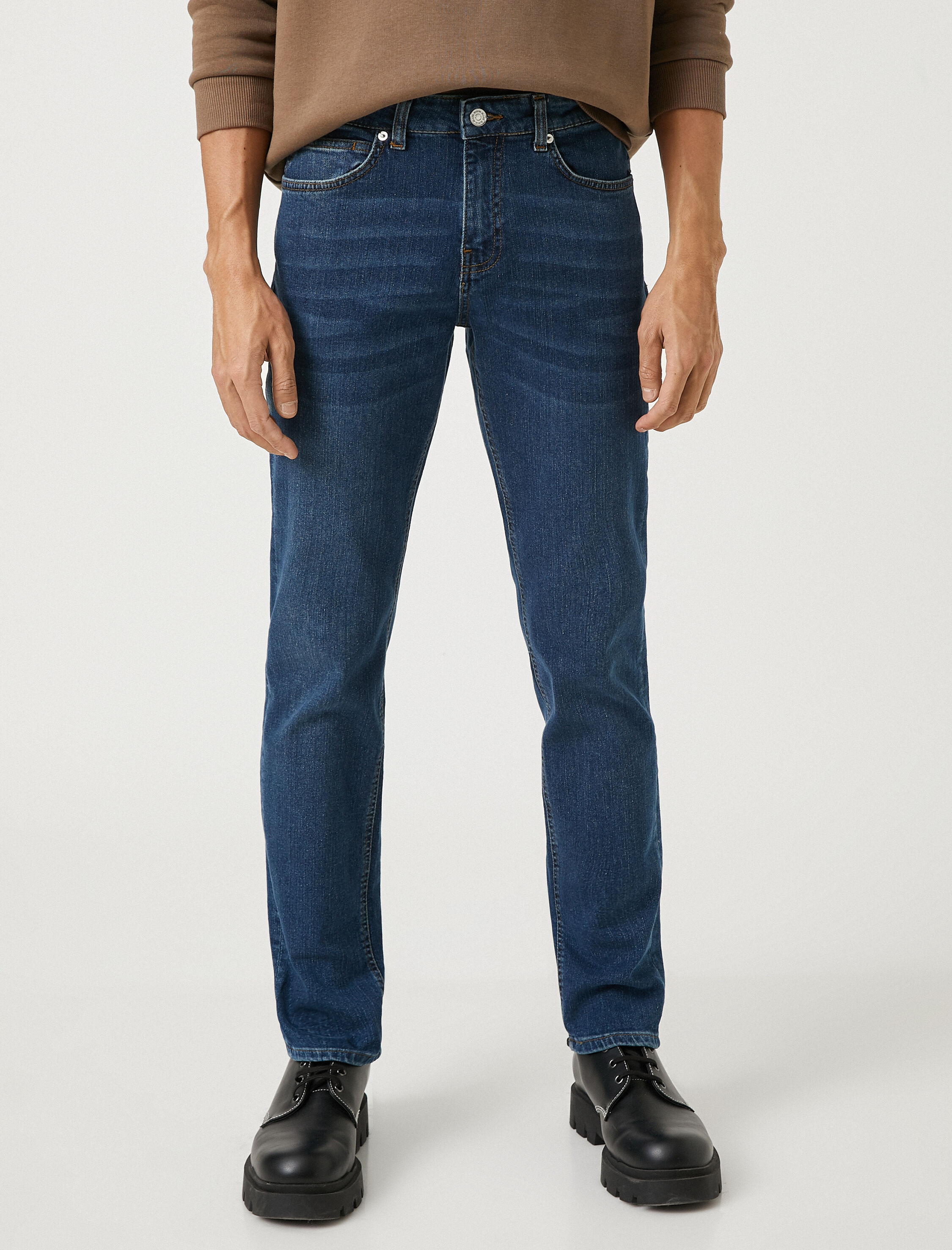   Slim Fit Kot Pantolon - Brad Jean