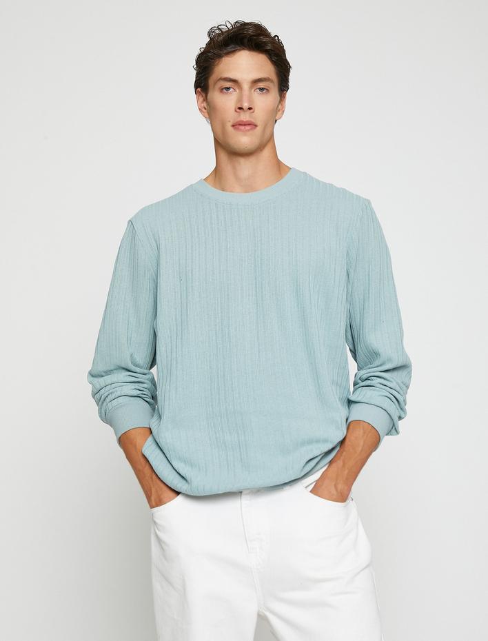  Basic Dokulu Kazak Bisiklet Yaka