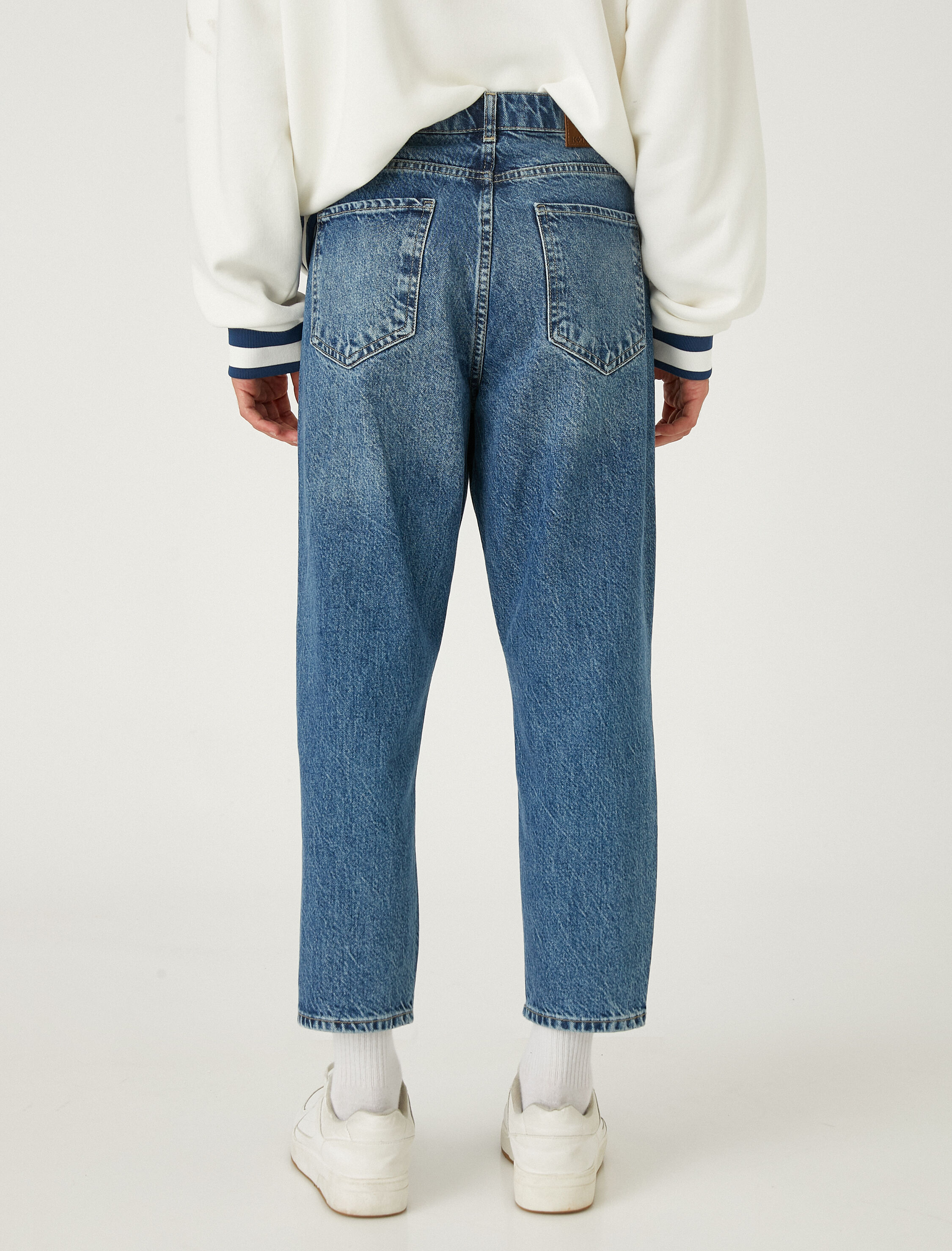   Loose Fit Kot Bol Pantolon - Steve Jean