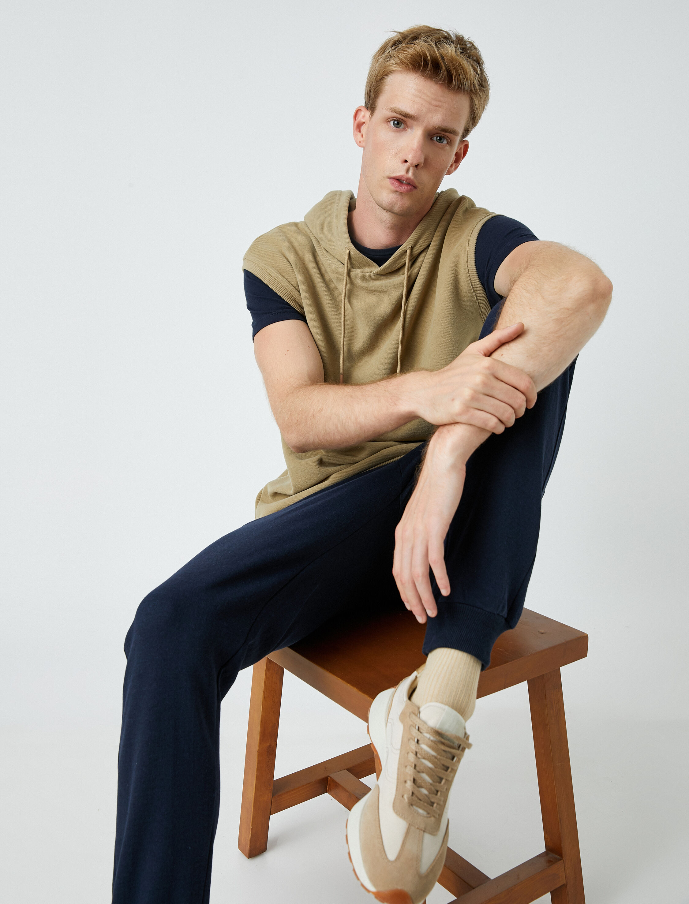   Jogger Eşofman Altı Beli Bağcıklı