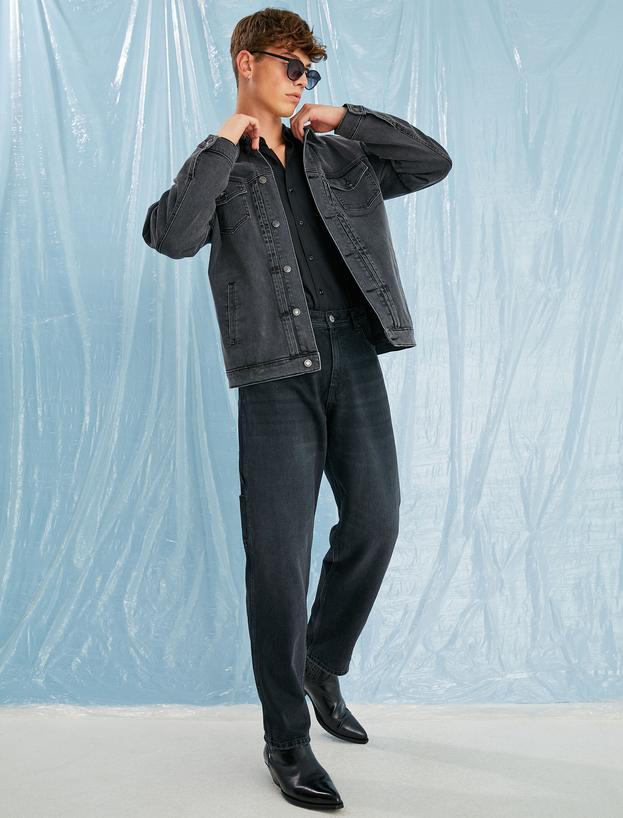   Loose Fit Jean Pantolon - Steve Jean