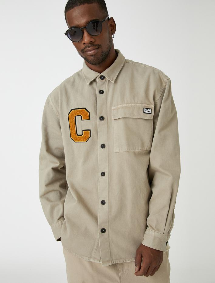  Kolej Gömlek Cep Detaylı