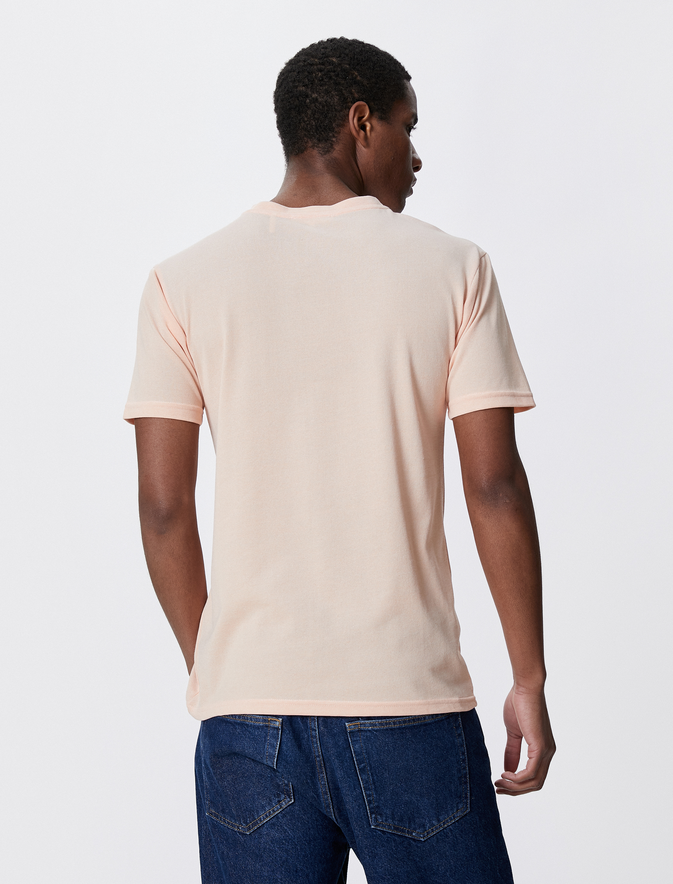   Yılan Baskılı Tişört Dar Kesim Bisiklet Yaka Kısa Kollu