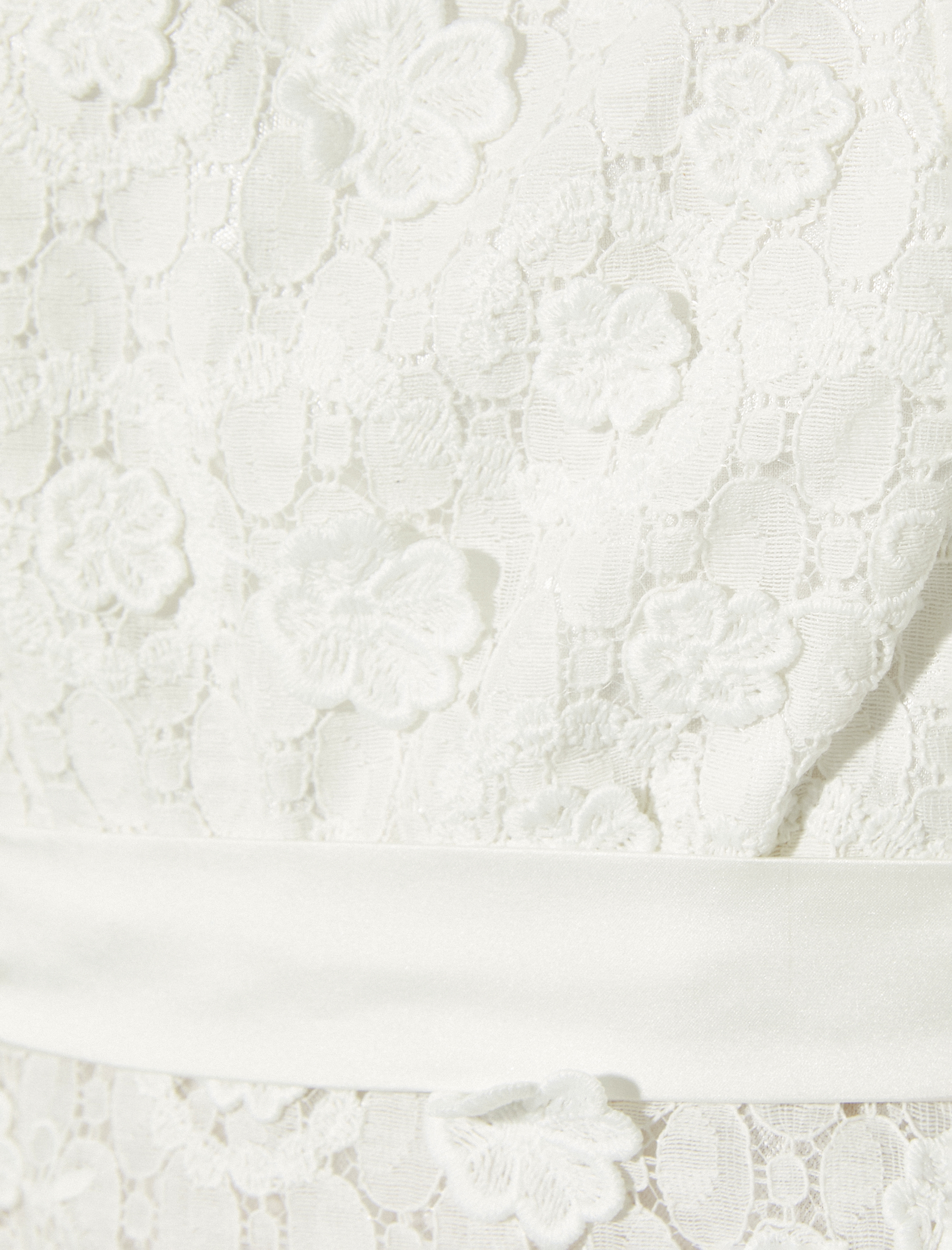 Koton Bridal Dantelli Mini Elbise. 8