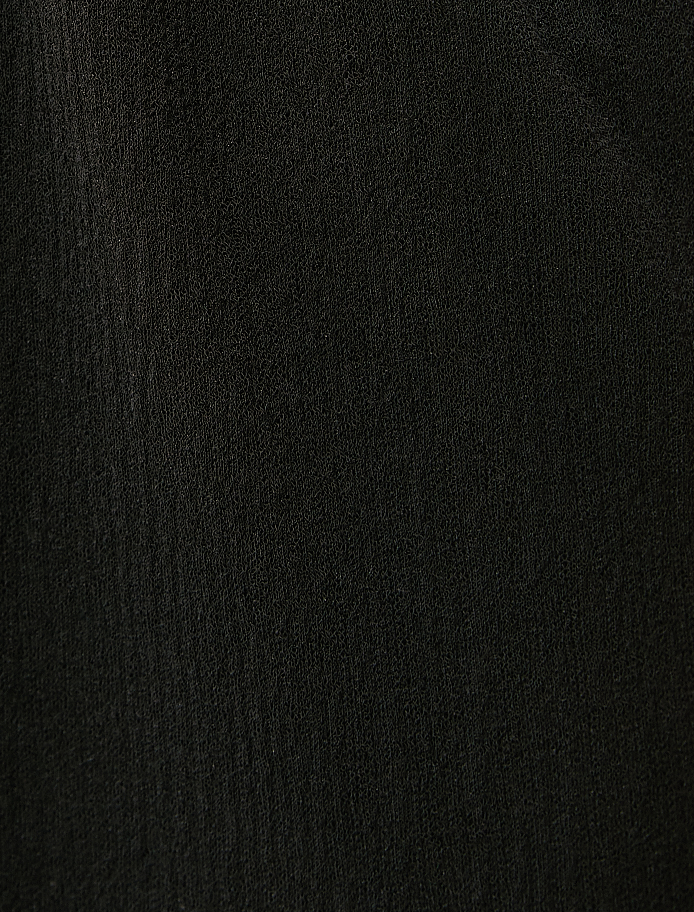   Bol Paça Pantolon Nervürlü Beli Lastikli