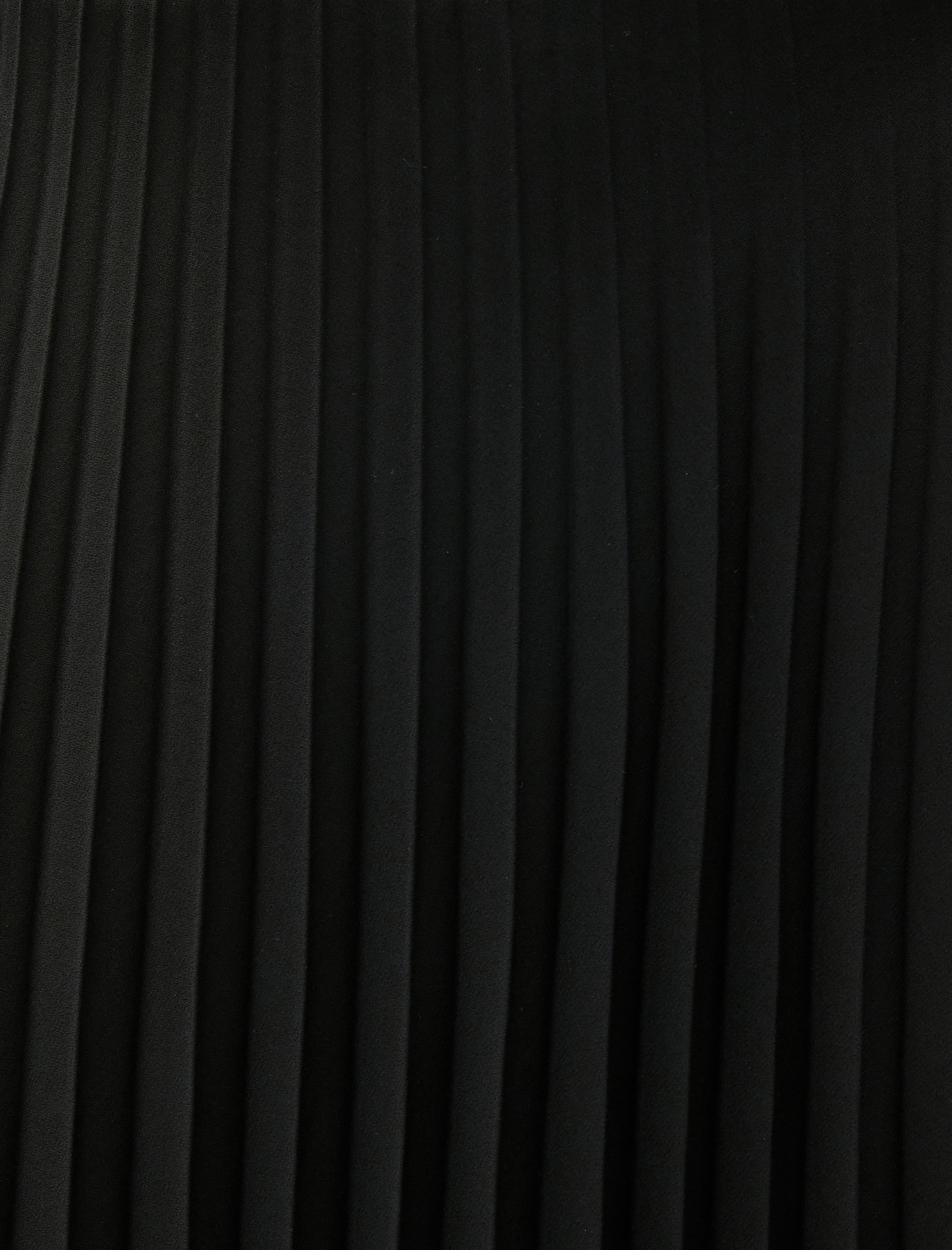   Pileli Etek Uzun Beli Lastikli