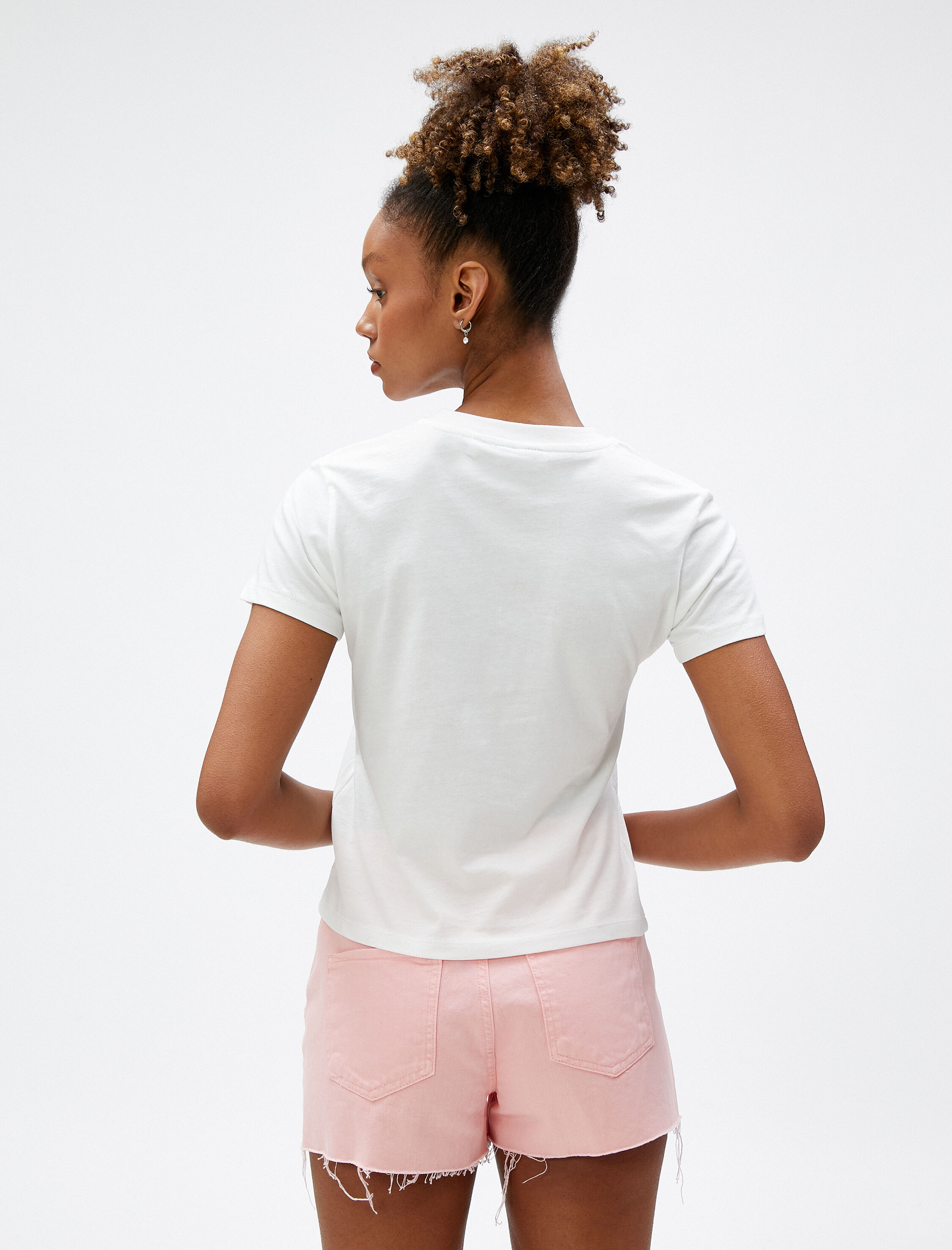   Tom ve Jerry Tişört Baskılı Lisanslı Bisiklet Yaka Kısa Kollu