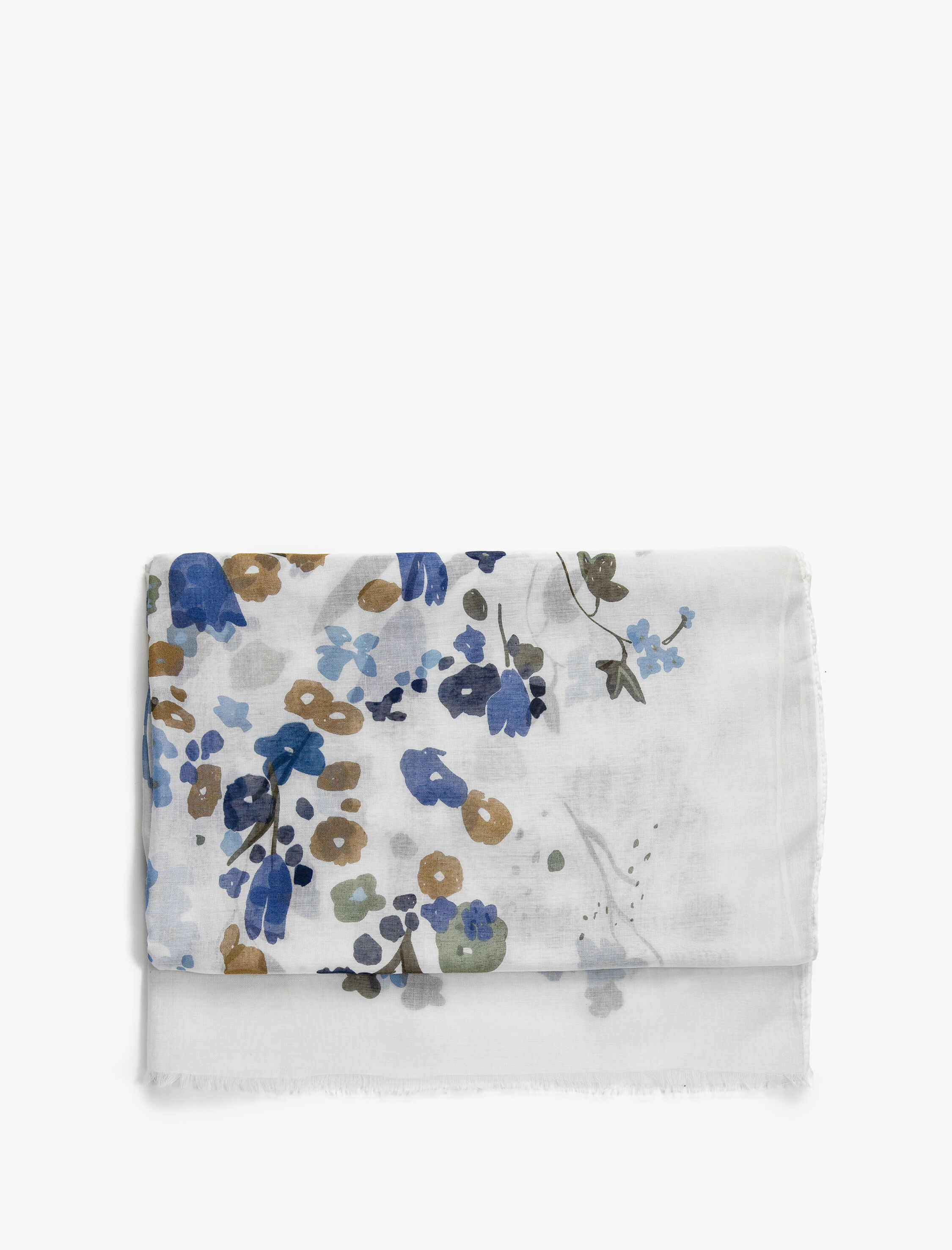  Kadın Şal Çiçekli 90x195 cm