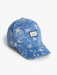 Cap Şapka Etiket Detaylı Pamuklu
