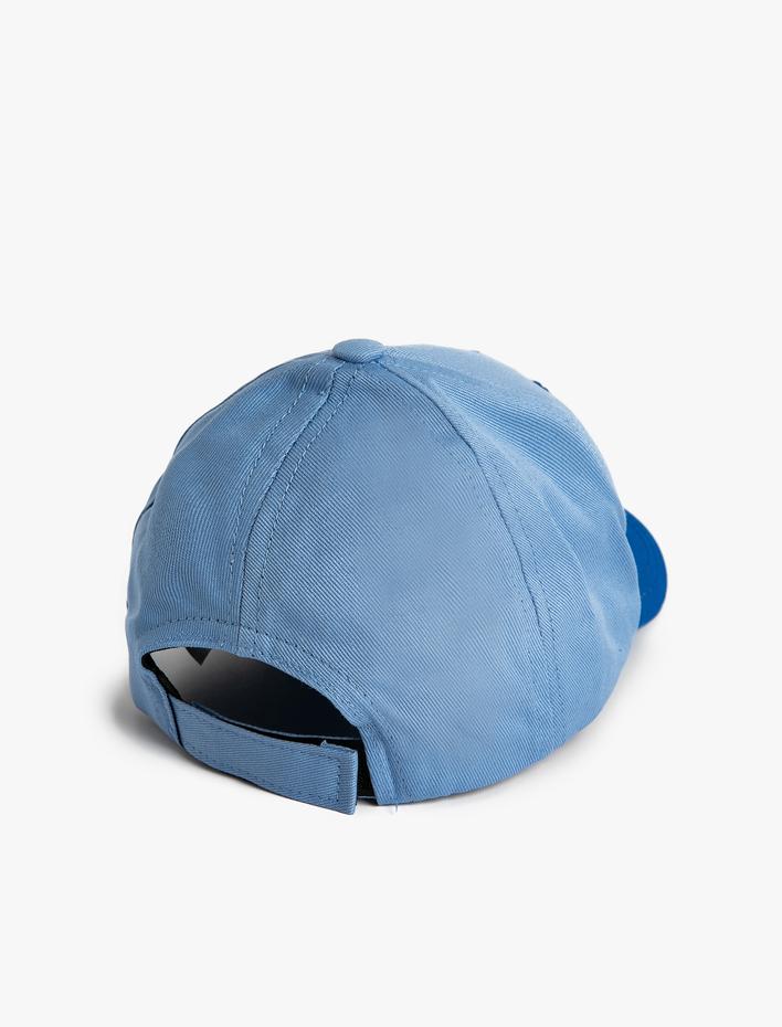 Erkek Çocuk Cap Şapka Aplike Detaylı