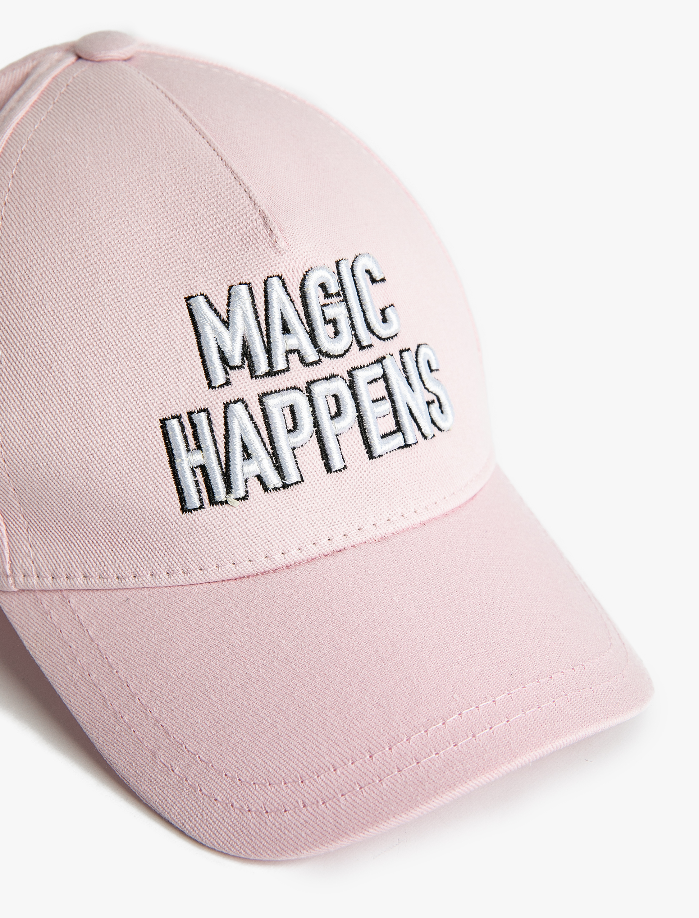  Kız Çocuk Şapka Cap İşlemeli Pamuklu