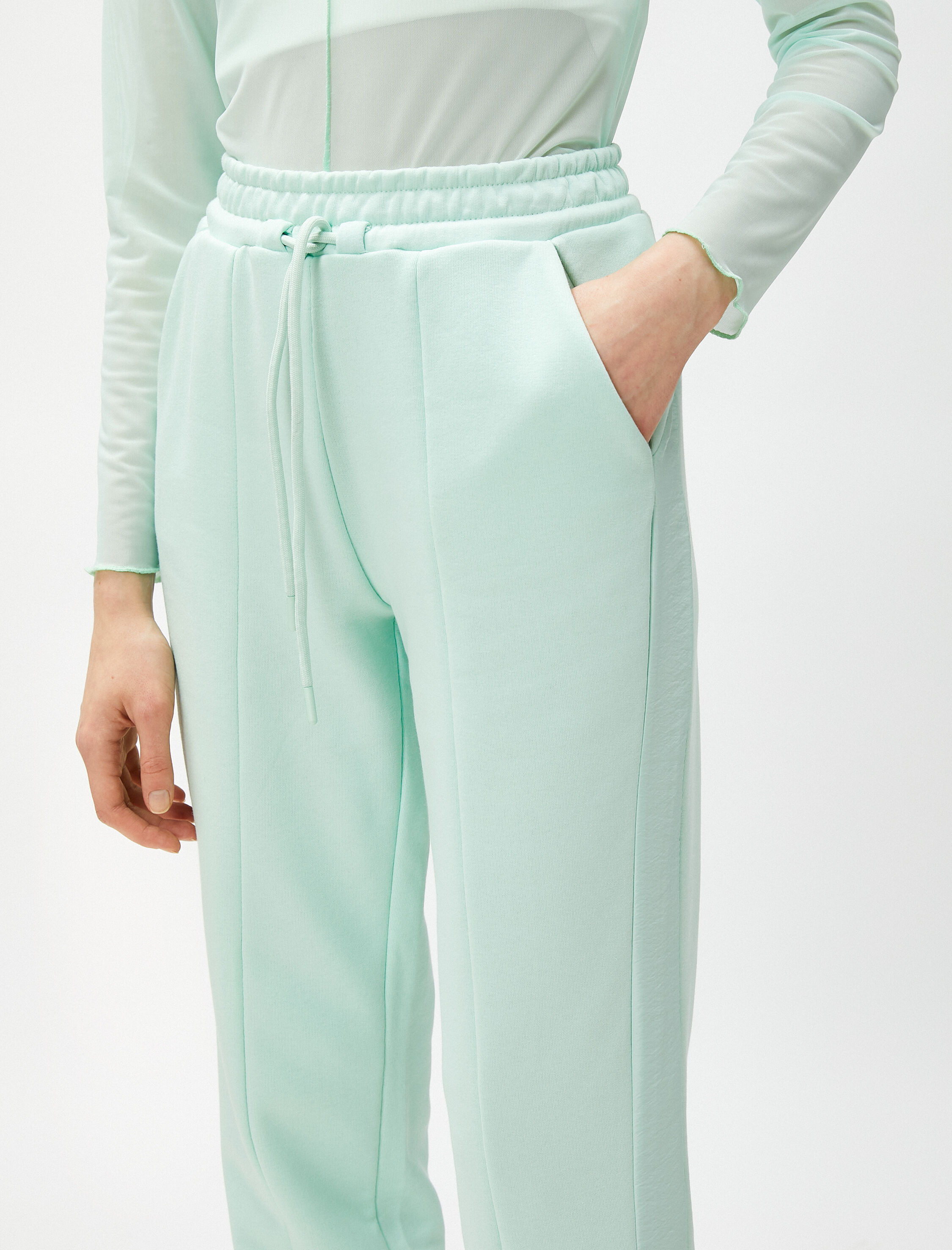   Jogger Eşofman Altı Nervürlü Cepli