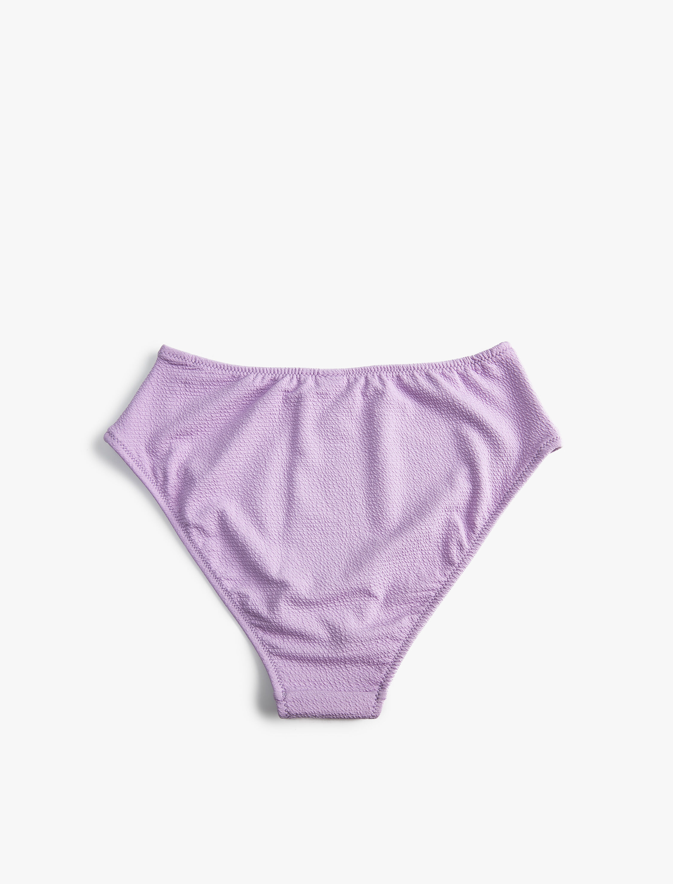   Yüksek Bel Bikini Altı Dokulu