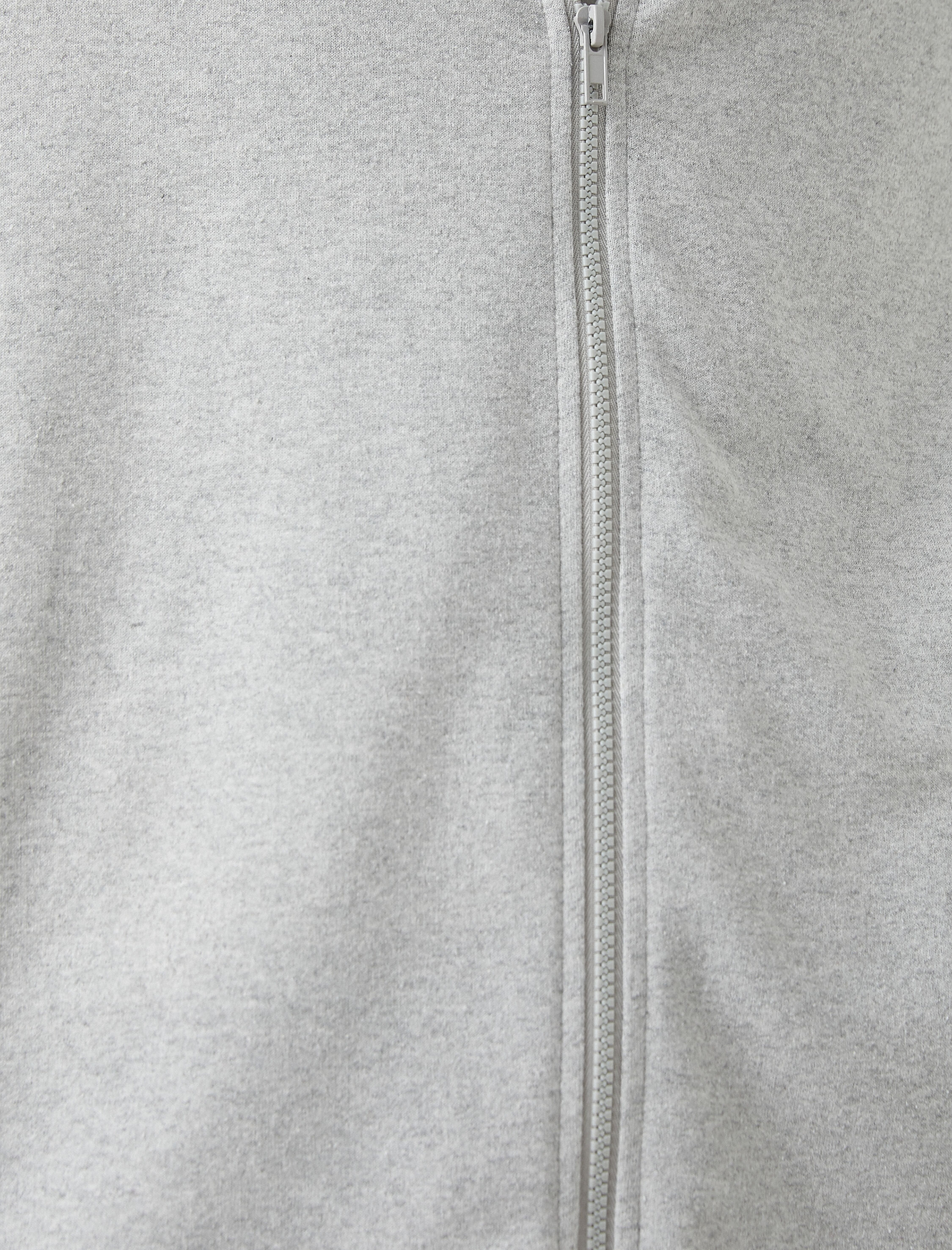   Fermuarlı Dik Yaka Sweatshirt