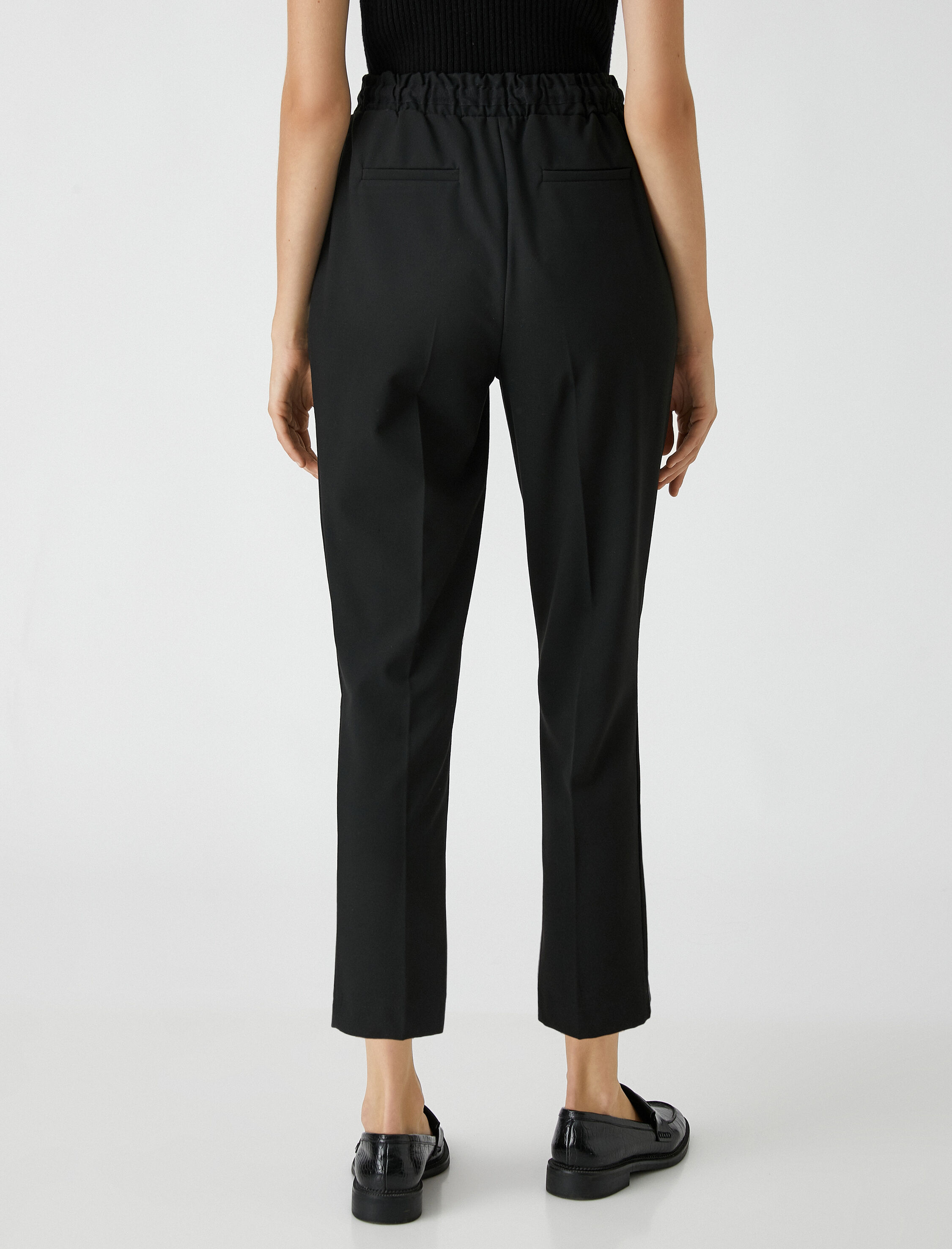   Havuç Pantolon Celi Bağlamalı Cepli