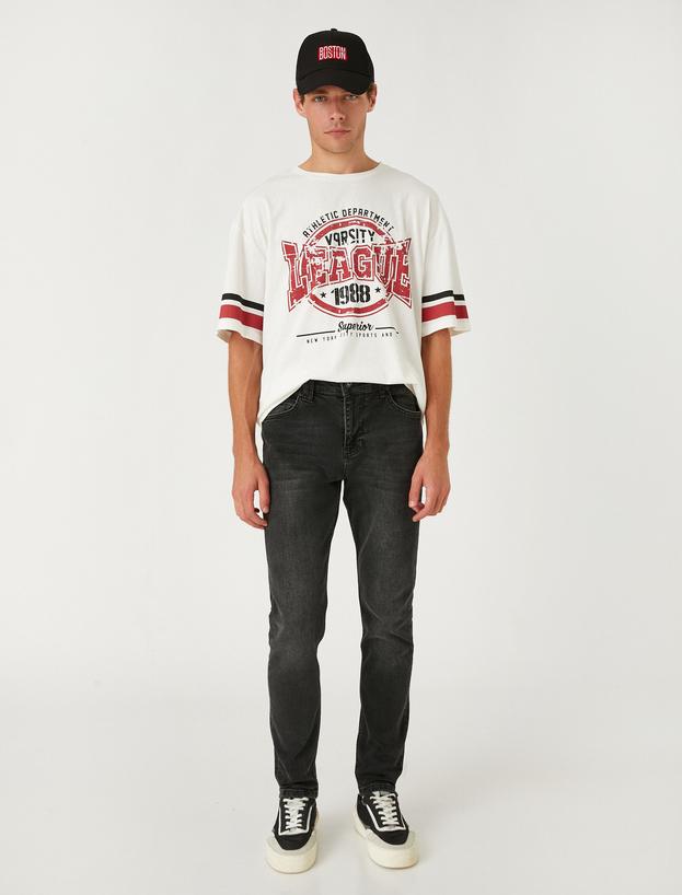   Skinny Fit Kot Pantolon - Michael Jean
