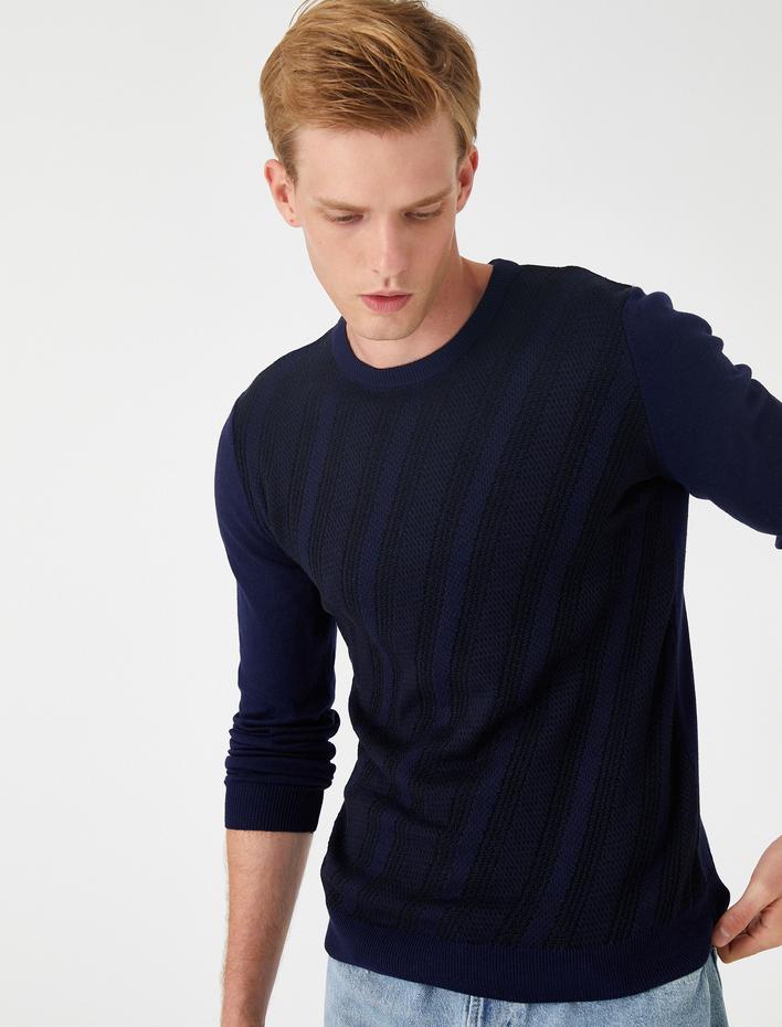  Desenli Kazak Bisiklet Yaka