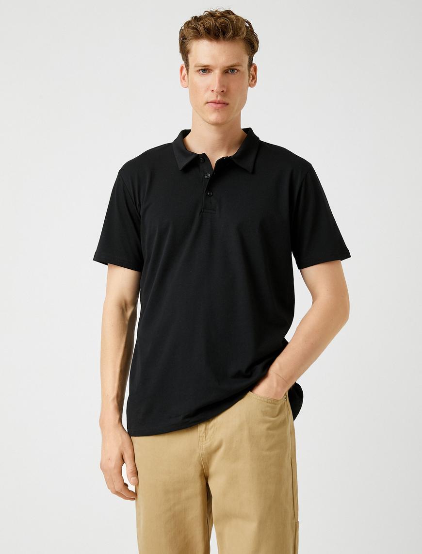   Basic Polo Yaka Tişört