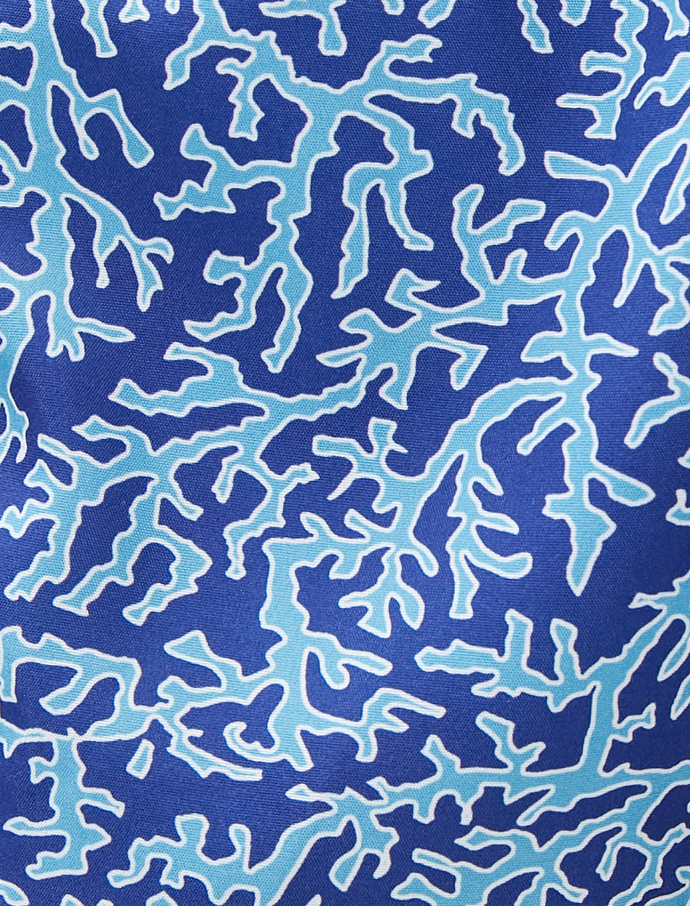   Deniz Şortu Baskılı Beli Bağcıklı Cep Detaylı