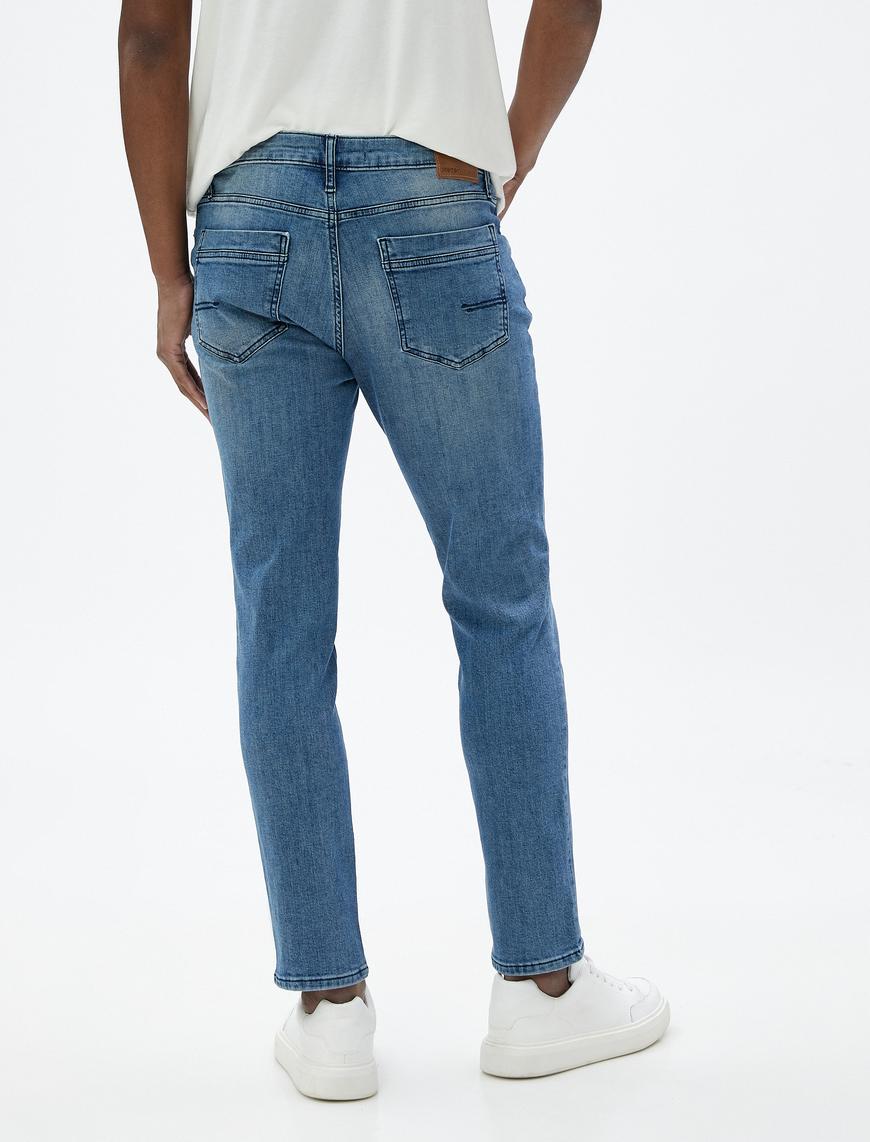   Slim Fit Kot Pantolon - Brad Jean