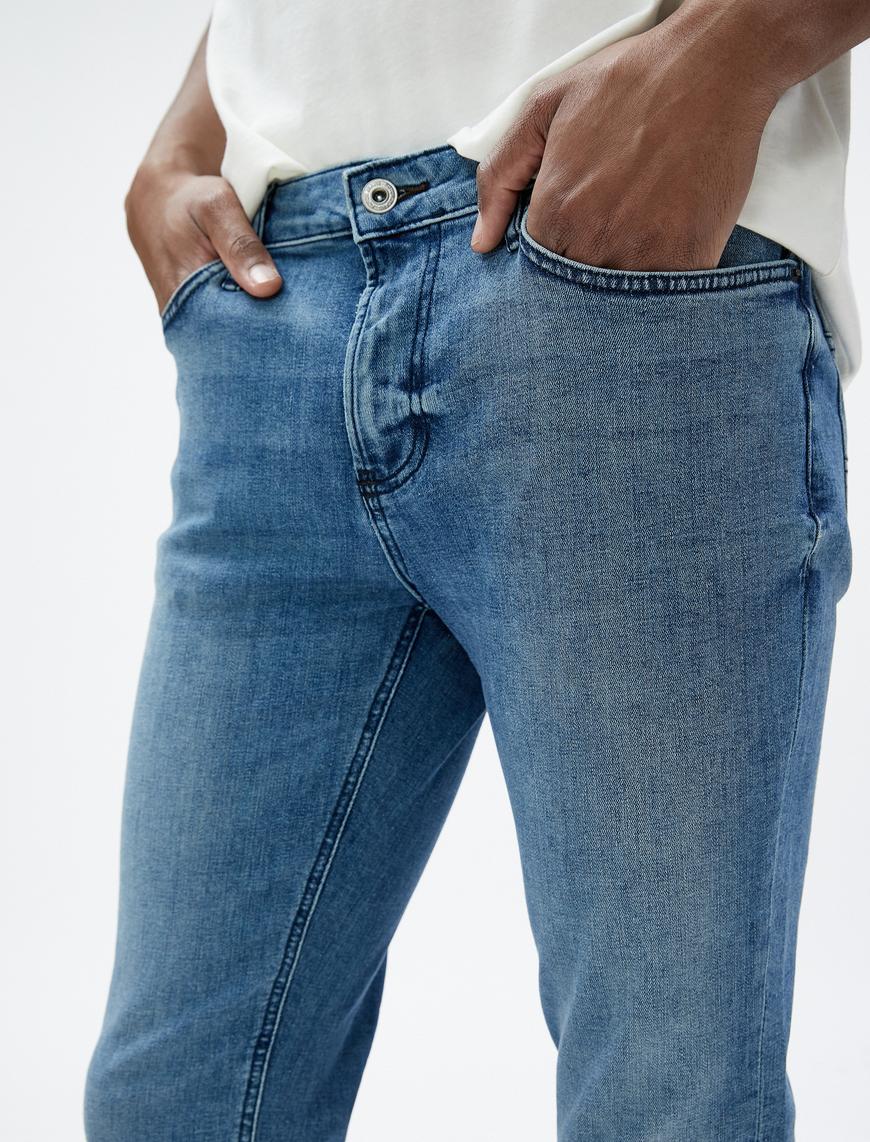   Slim Fit Kot Pantolon - Brad Jean