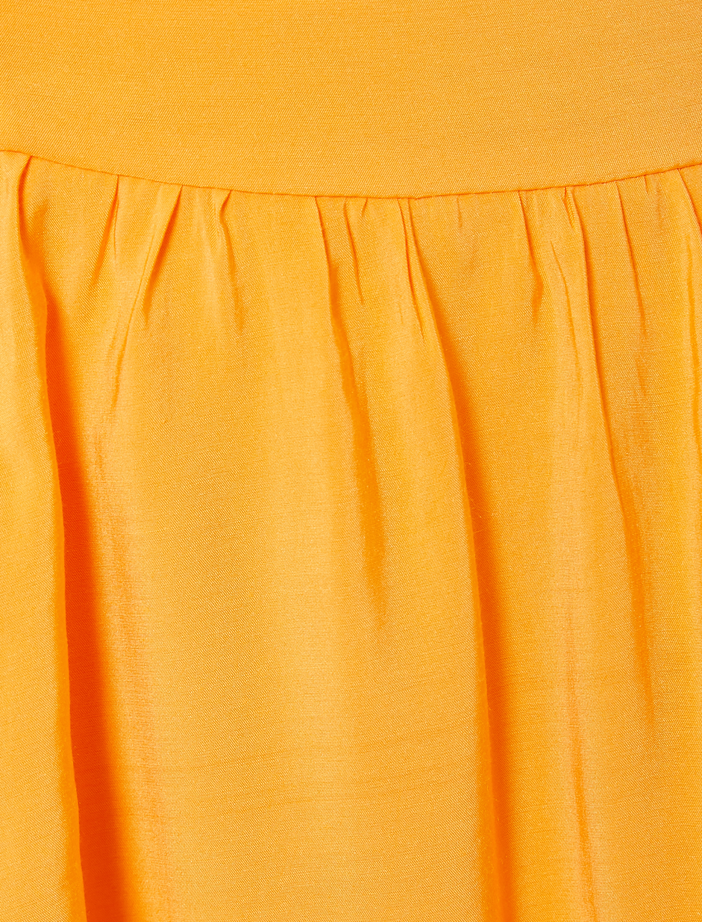   Katlı Mini Elbise Kolları Fırfırlı Modal Karışımlı