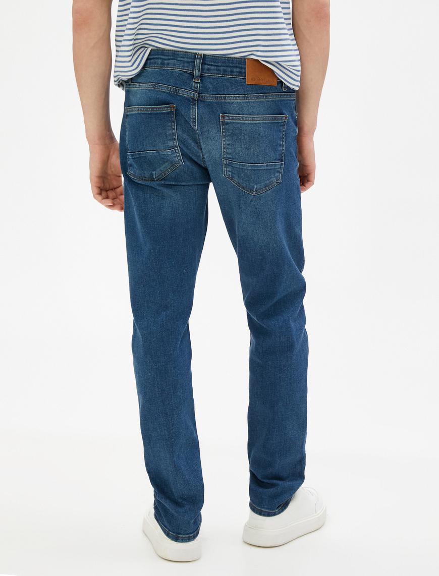   Slim Fit Kot Pantolon - Brad Jean