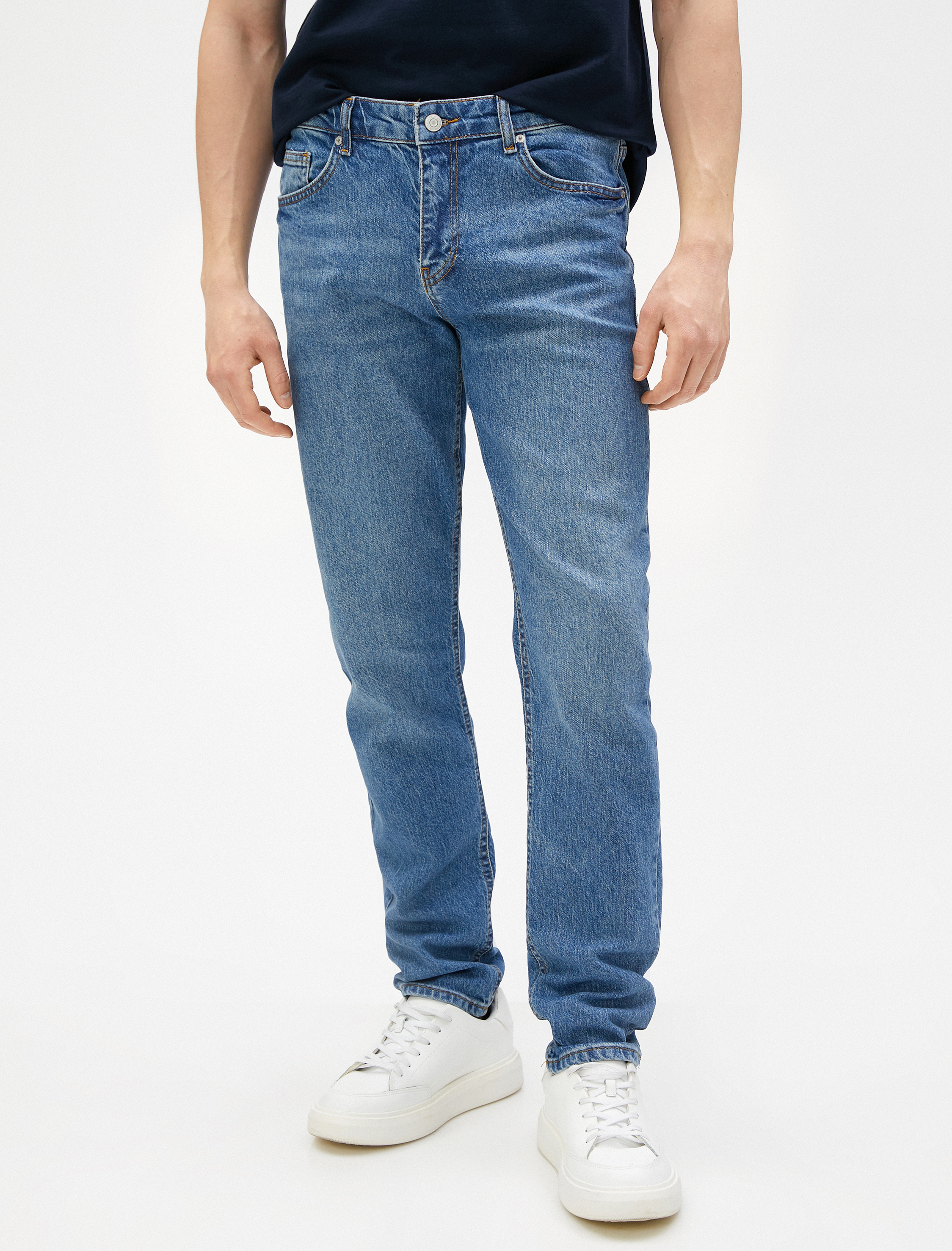   Slim Fit Kot Pantolon - Brad Jean