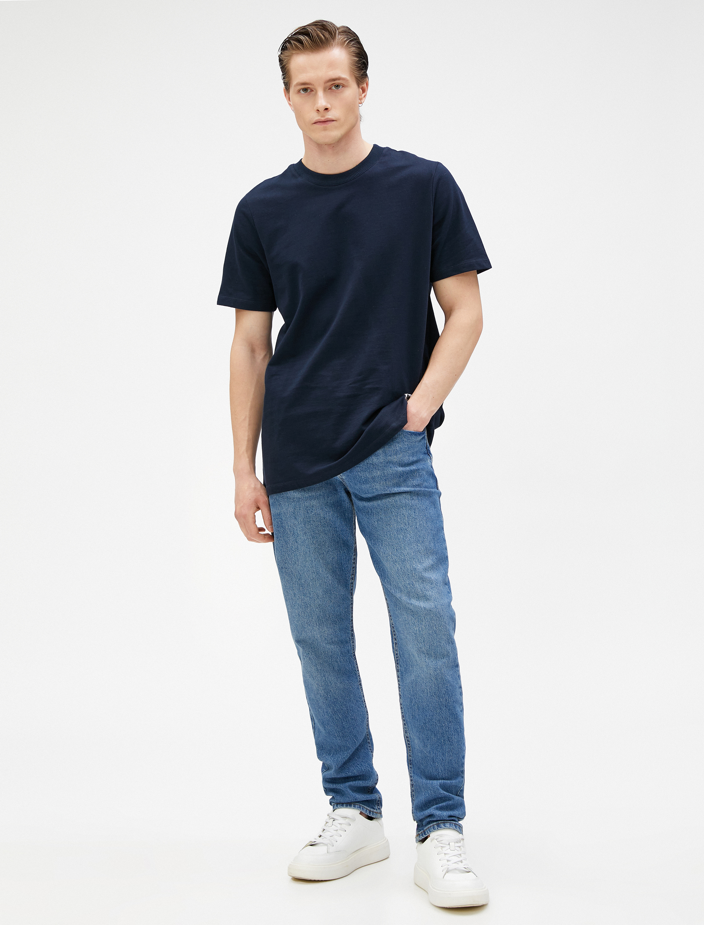   Slim Fit Kot Pantolon - Brad Jean