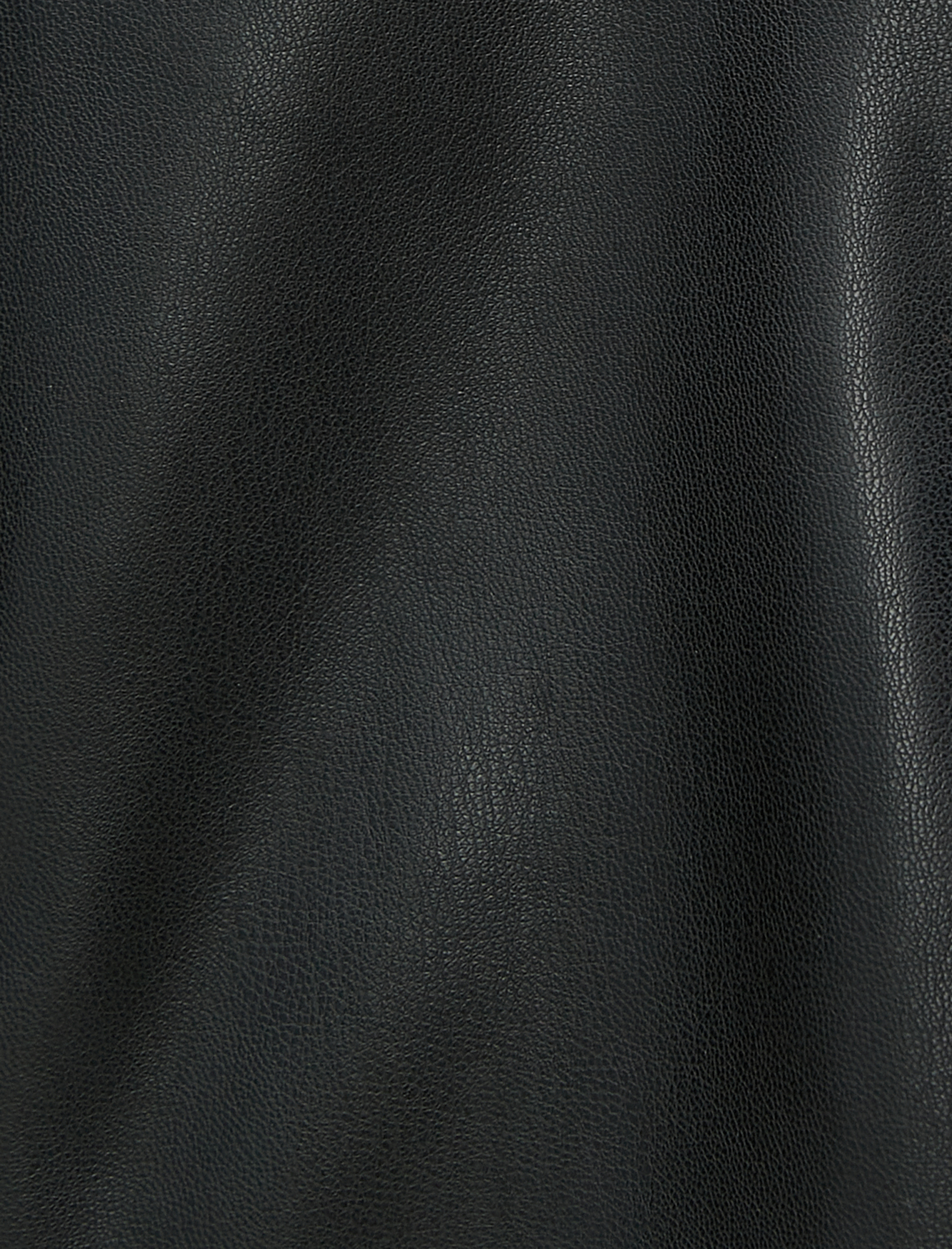   Suni Deri Yağmurluk Gizlenebilir Kapüşonlu