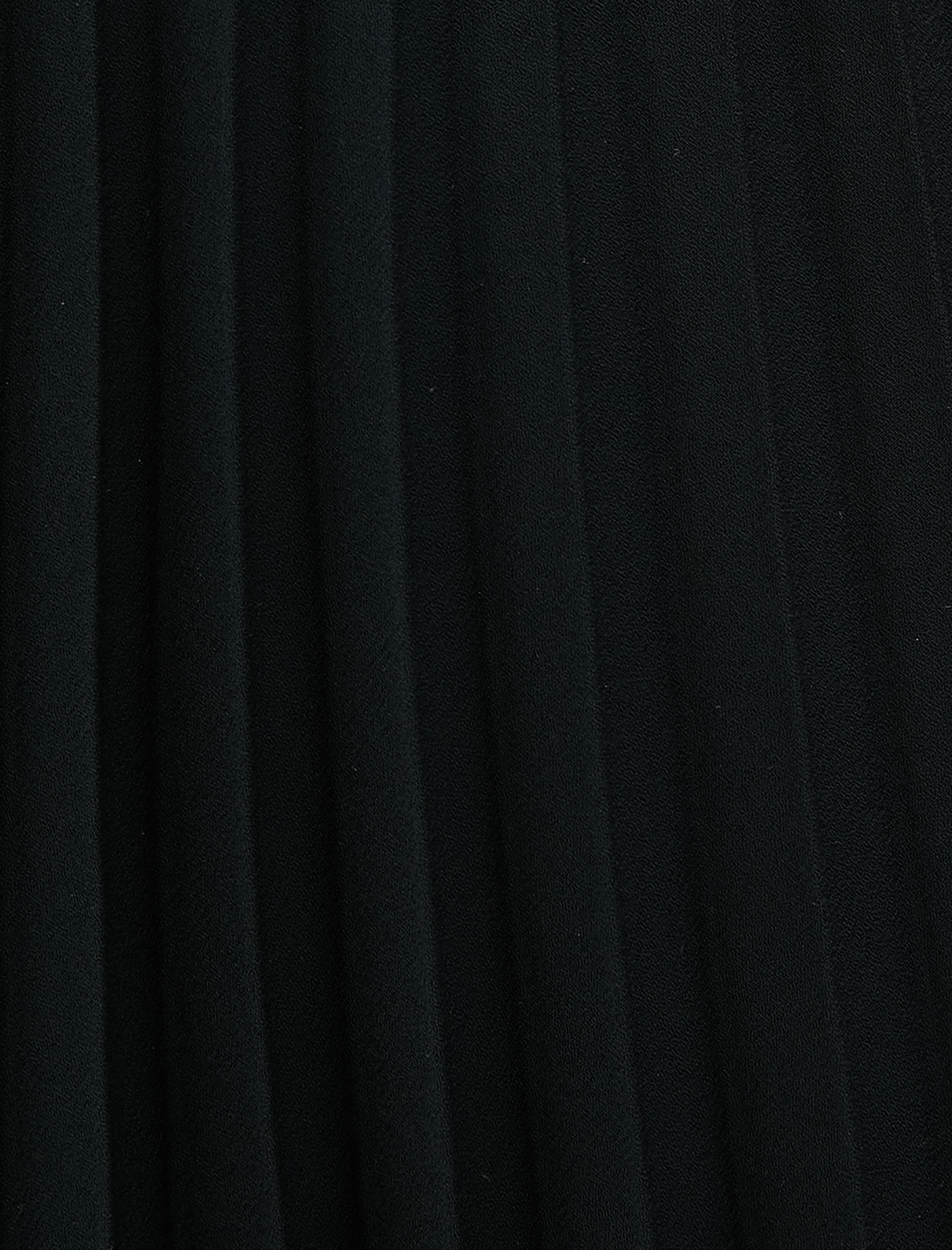   Pileli Etek Midi Boy Şifon Beli Lastikli