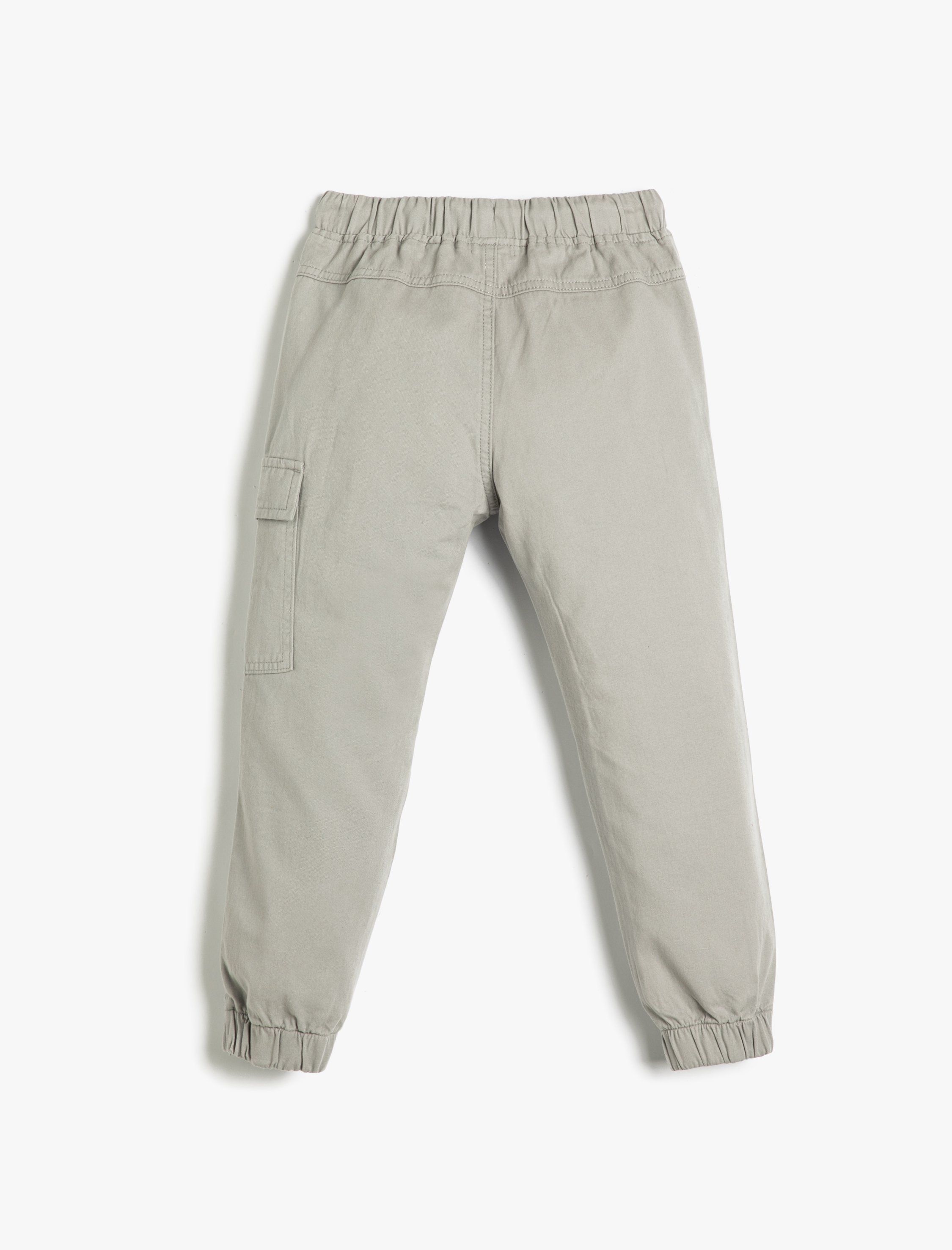  Erkek Çocuk Jogger Pantolon Cepli Beli Bağlamalı Lastikli Pamuklu
