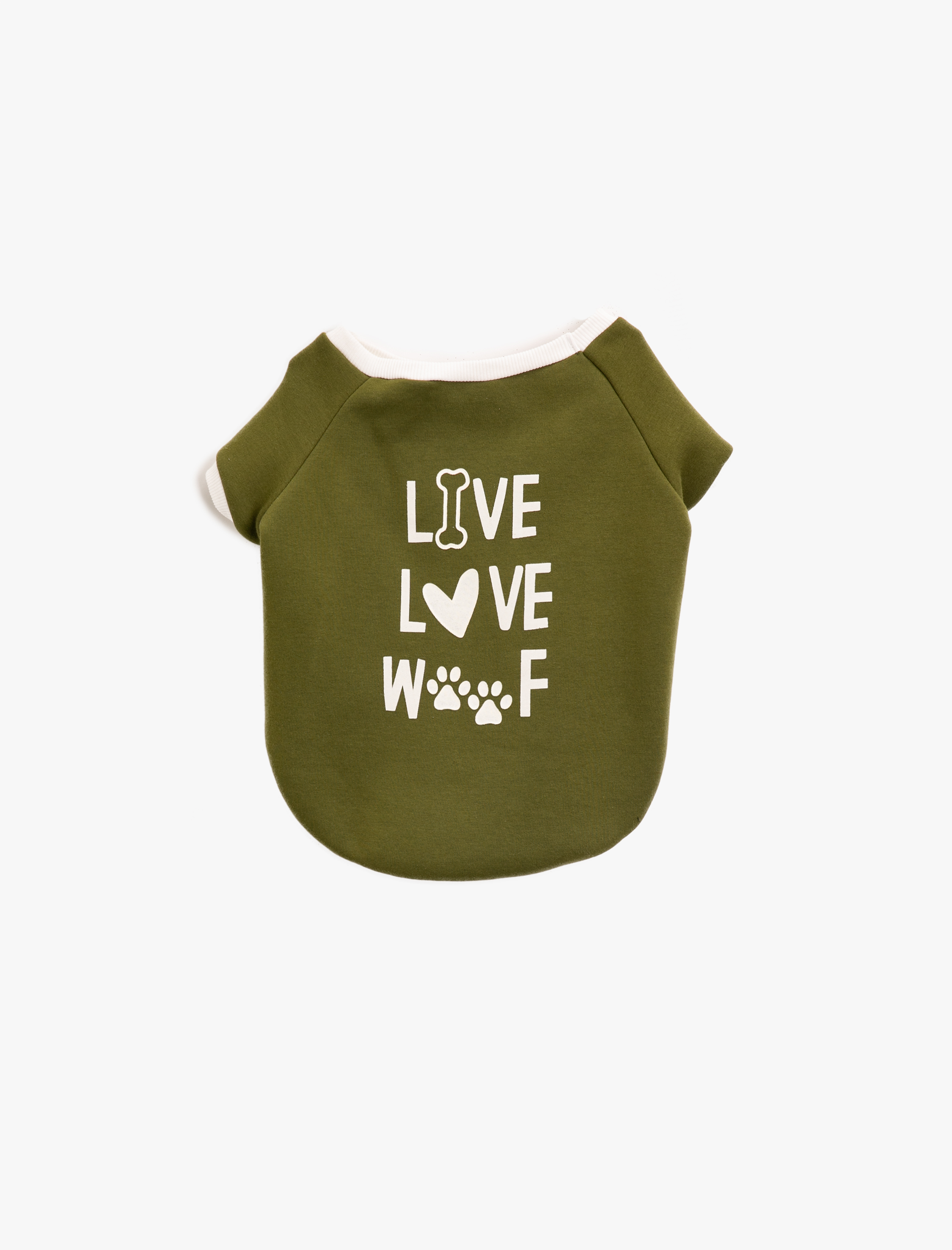   Sloganlı Köpek Sweatshirt