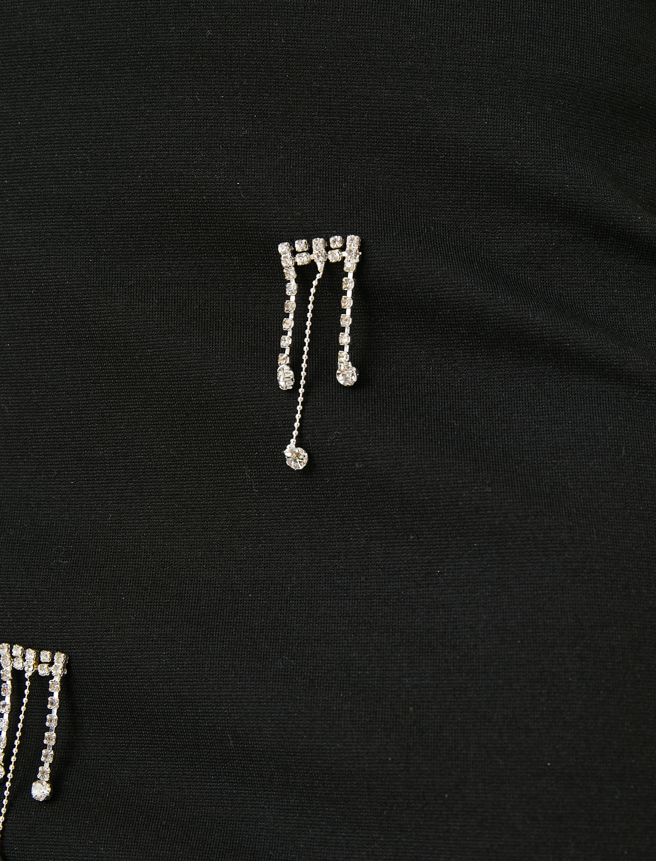   Su Yolu Taşlı Mini Etek