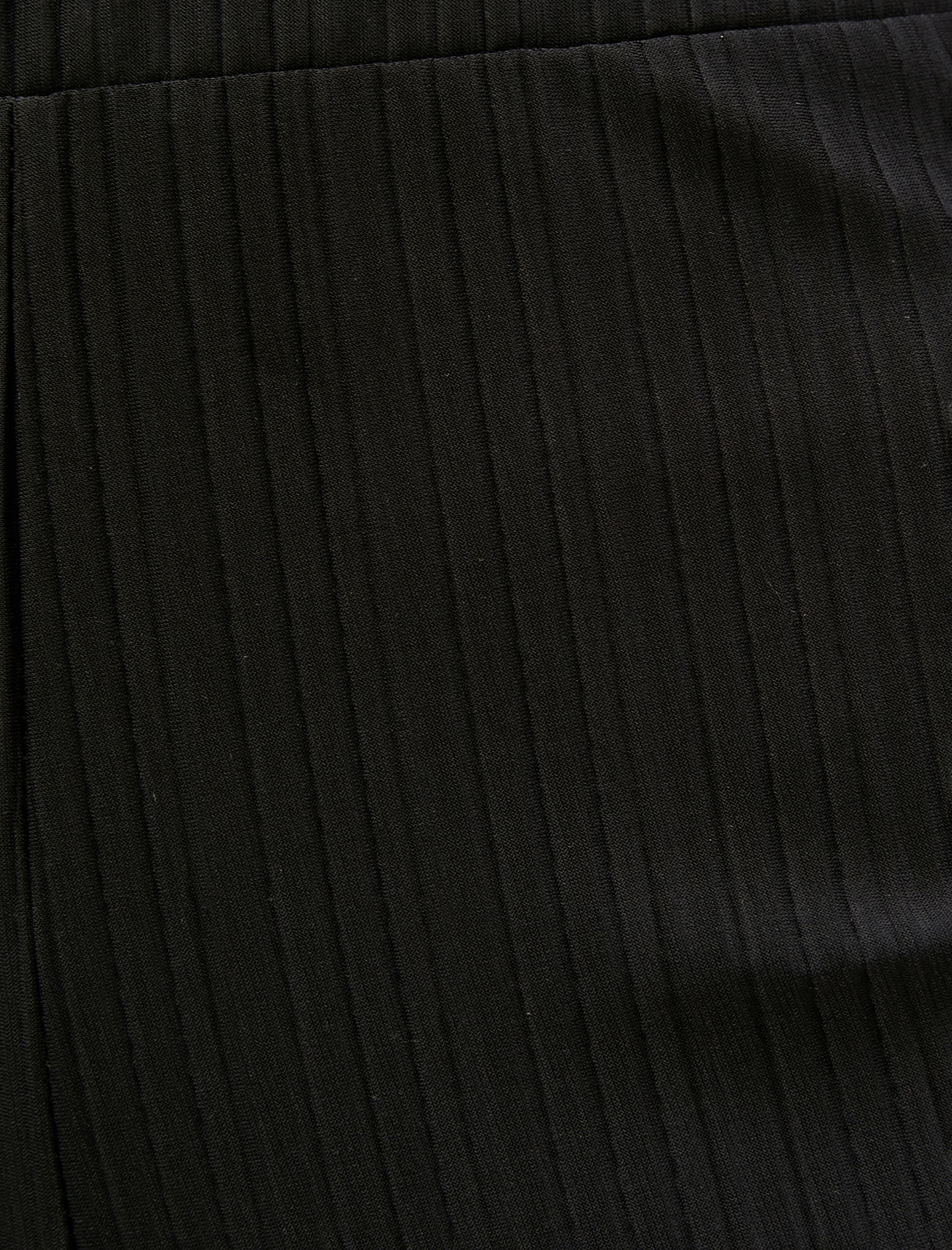 Piliseli Pantolon Yüksek Bel Beli Lastikli