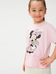 Minnie Mouse Tişört Lisanslı Pamuklu