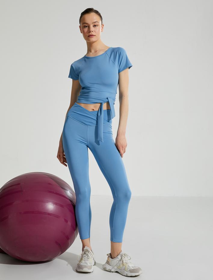  Yoga Taytı Bel Detaylı