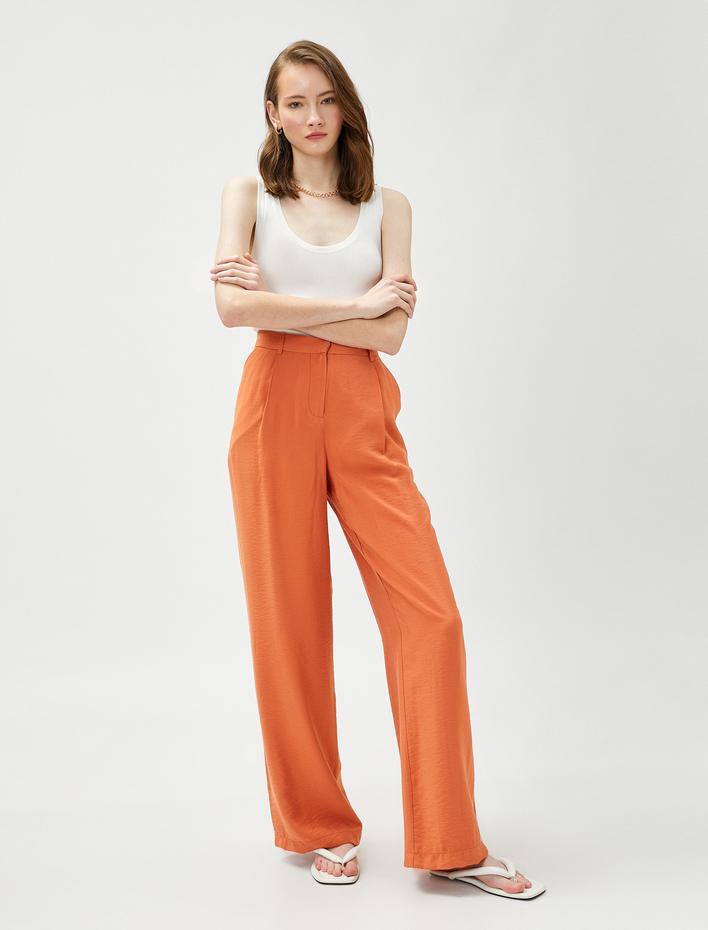  Viskon Palazzo Pantolon Cepli