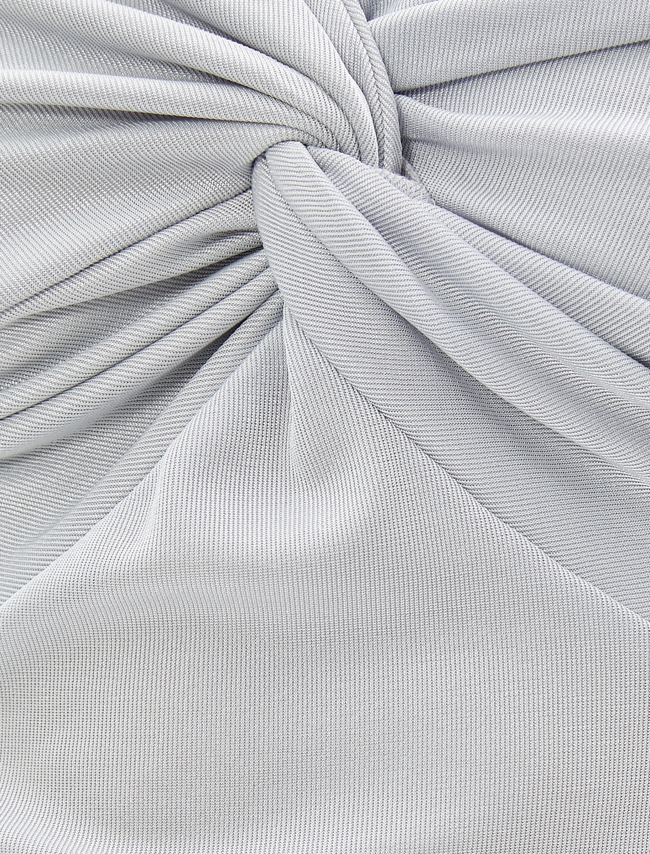   Düğüm Detaylı Atlet V Yaka Kolsuz