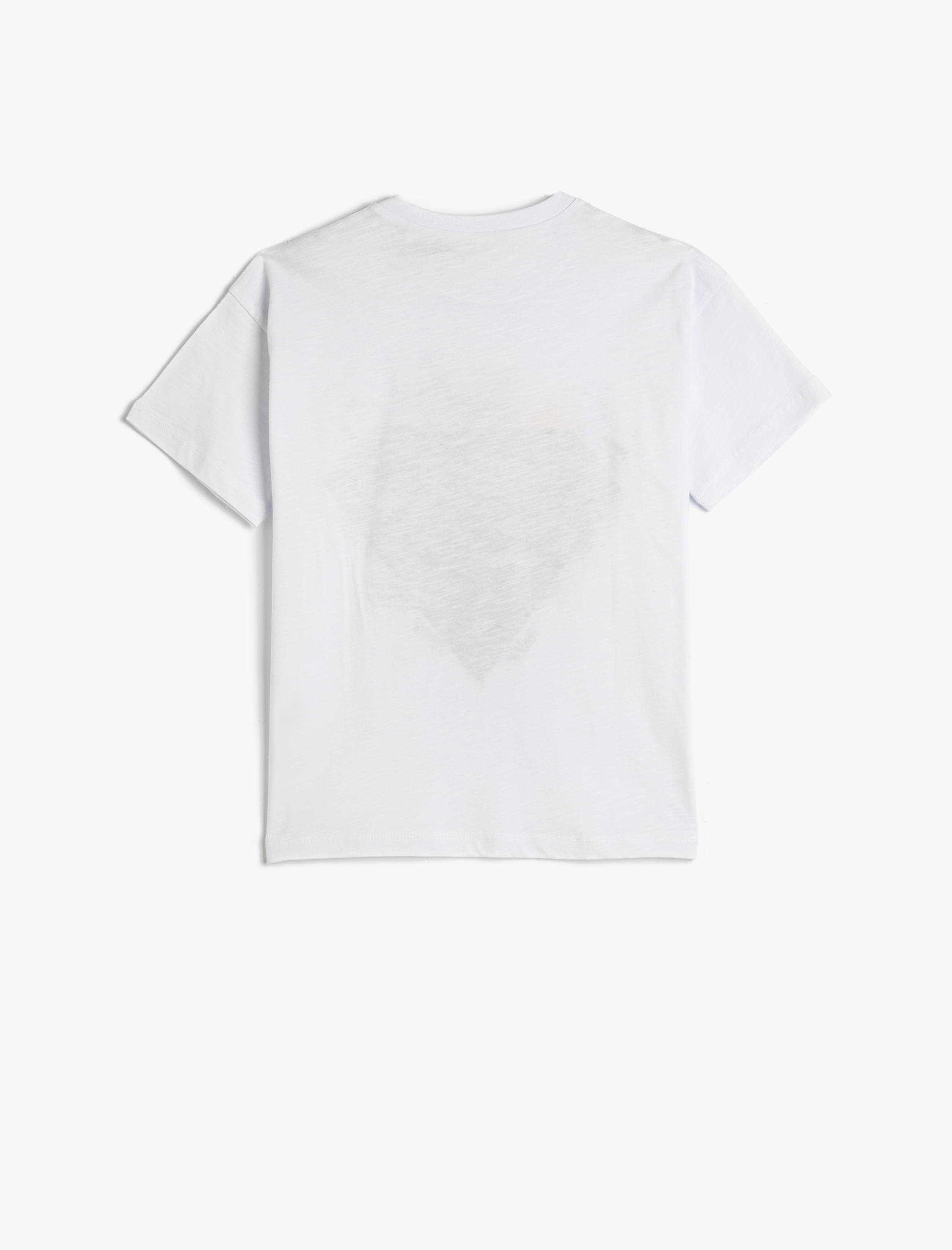  Erkek Çocuk Süpermen Tişört Lisanslı Kısa Kollu Bisiklet Yaka Pamuklu