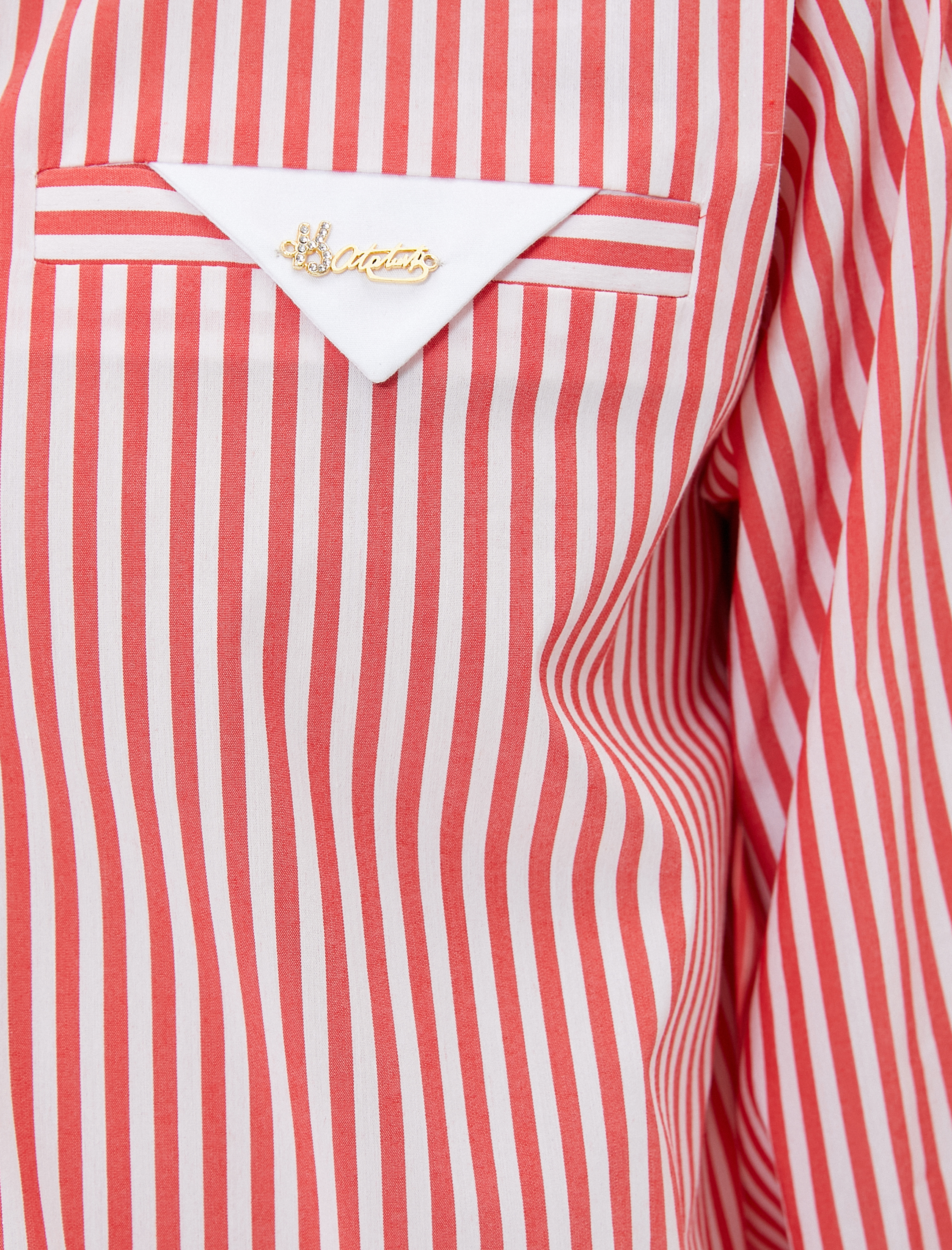   Atatürk İmzası Detaylı Gömlek - 100. Yıla Özel