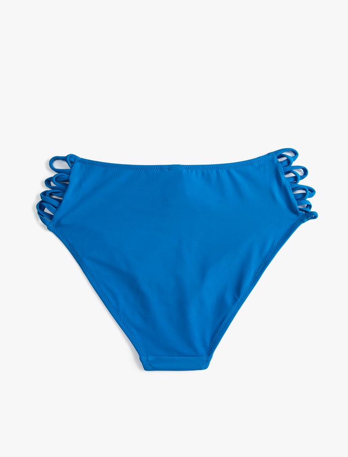  Yüksek Bel Bikini Altı Pencere Detaylı İpli