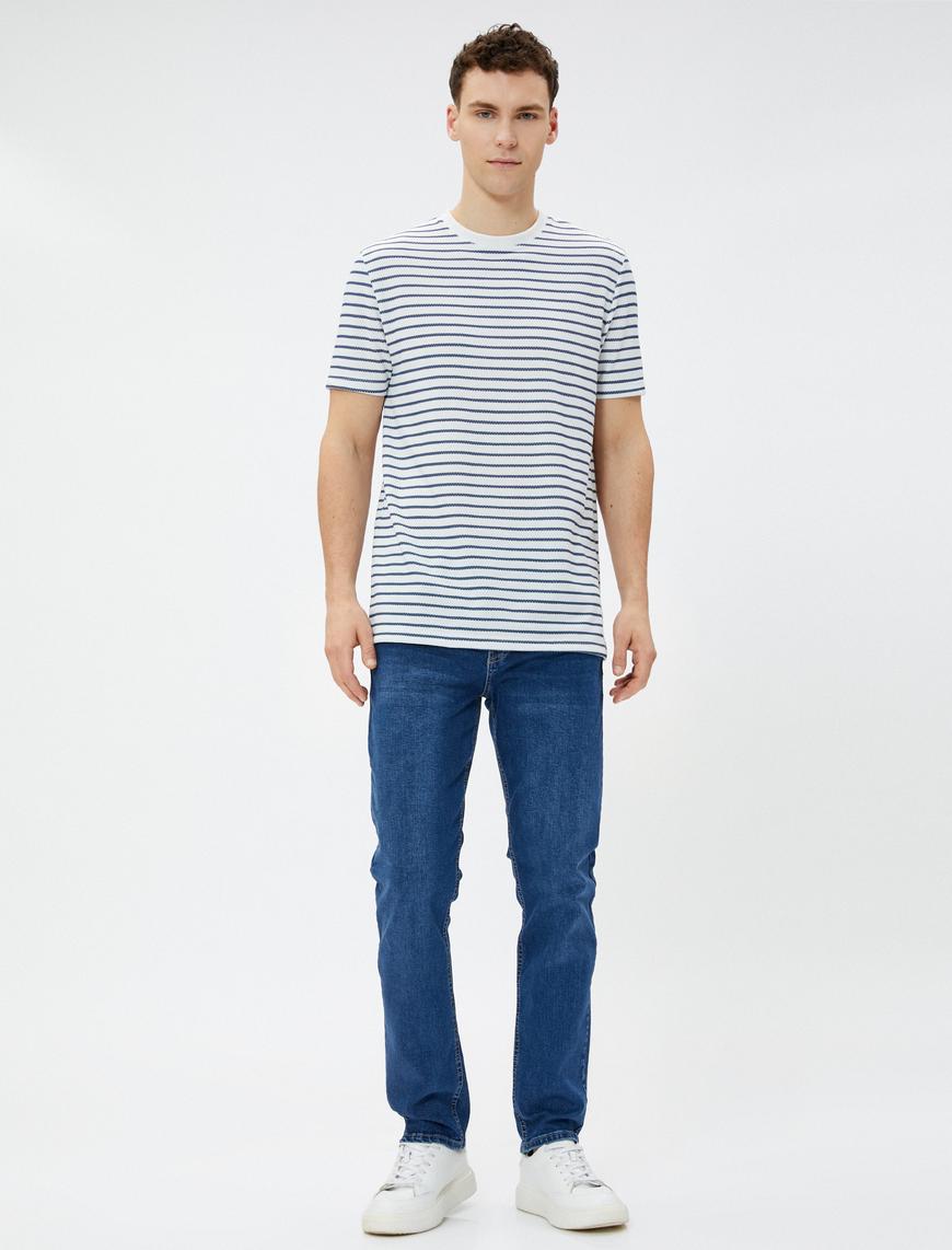   Slim Fit Kot Pantolon- Brad Jean