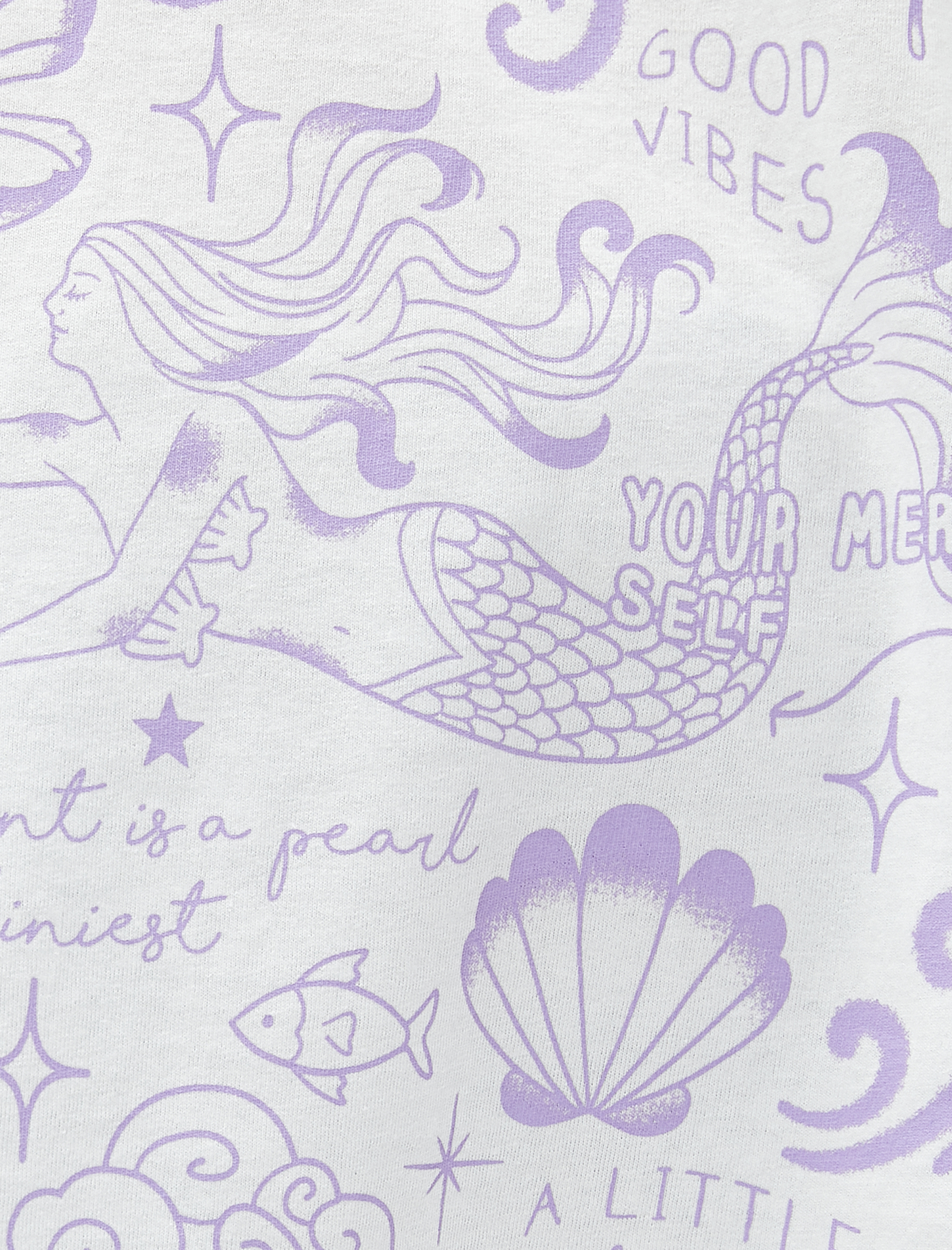   Oversize Tişört Baskılı Kısa Kollu Bisiklet Yaka Pamuklu