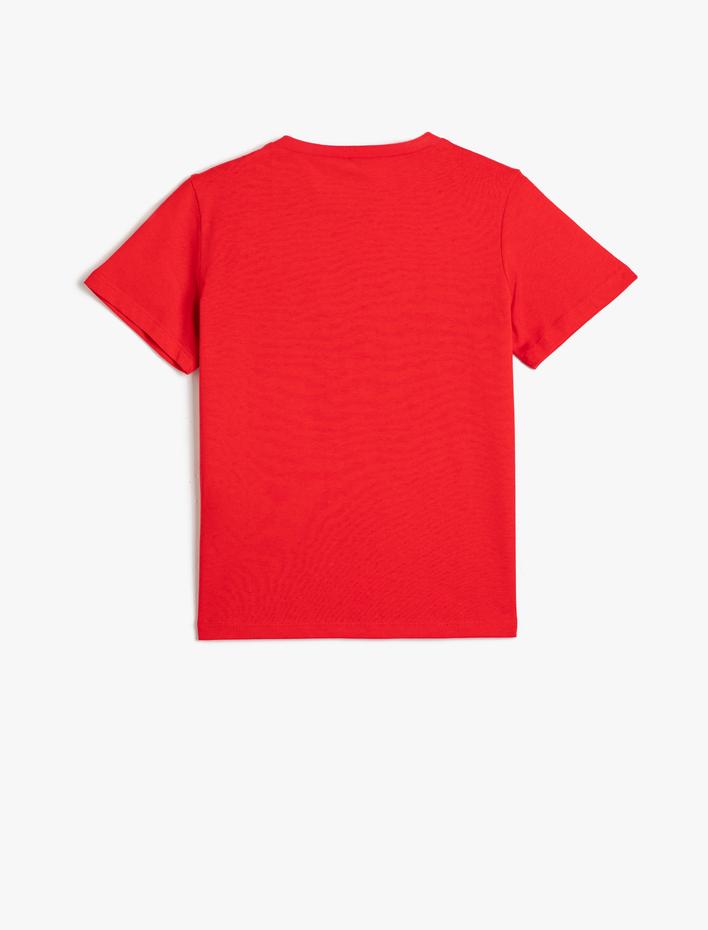 Erkek Çocuk Marvel Tişört Lisanslı Kısa Kollu Bisiklet Yaka Pamuklu